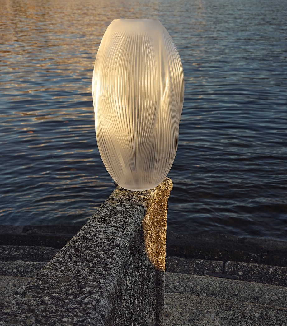 Lalique Crystal Alizé Vase (38cm) Incolore Image 2