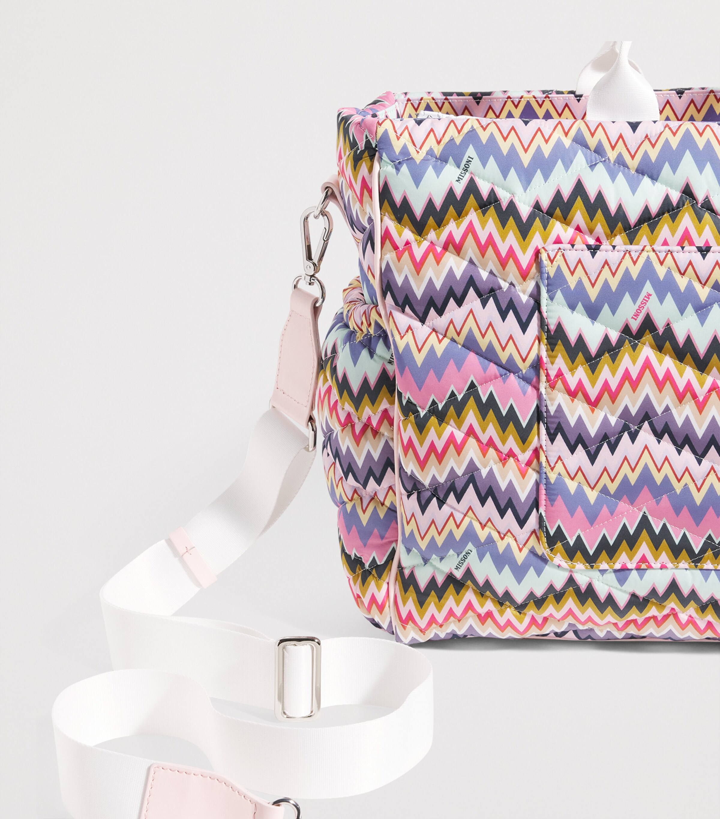 Missoni Kids Multi Zigzag Changing Bag | Harrods US