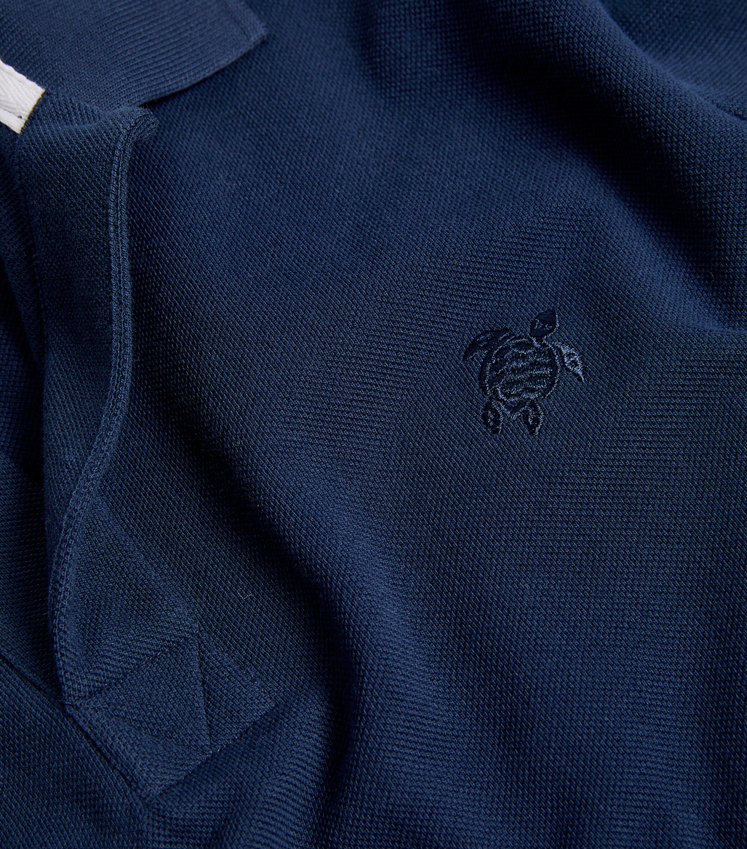 Logo Polo Shirt 390 NAVY Image 10