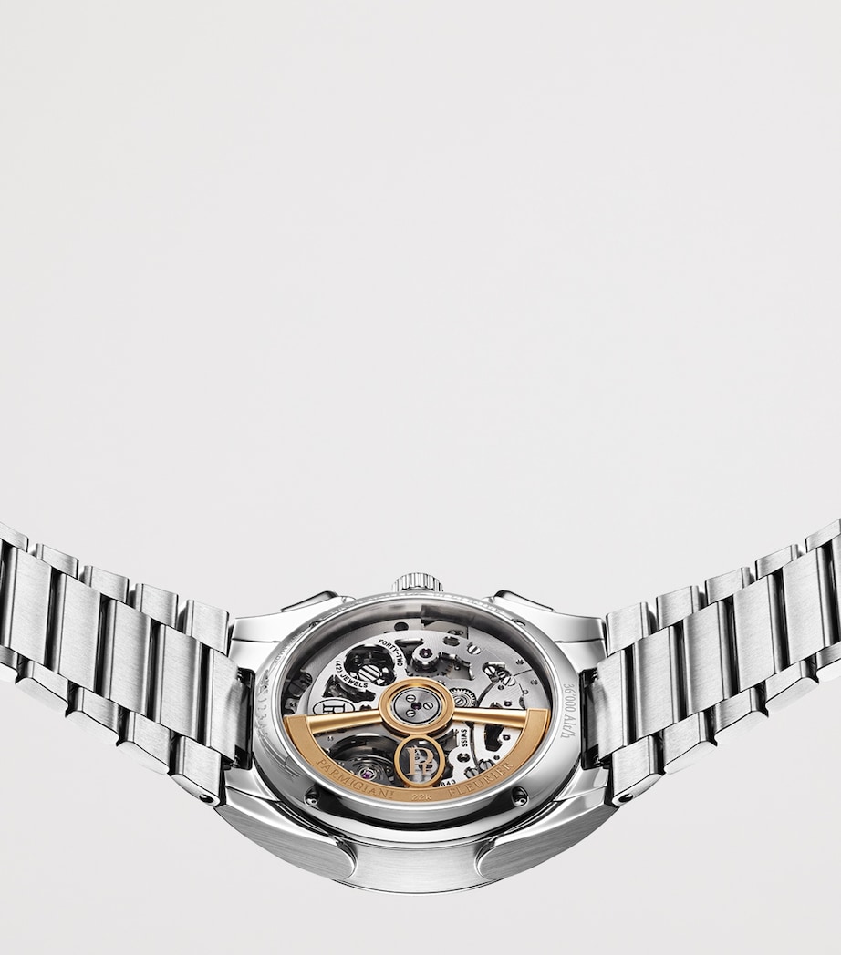 Stainless Steel Tonda PF Chronograph Watch 40mm BLUE Image 6