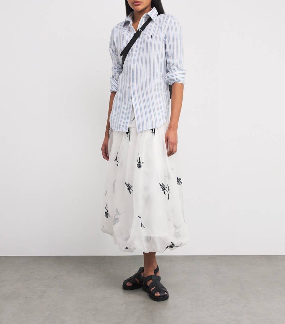 Linen Stripe Shirt MULTI Image 2