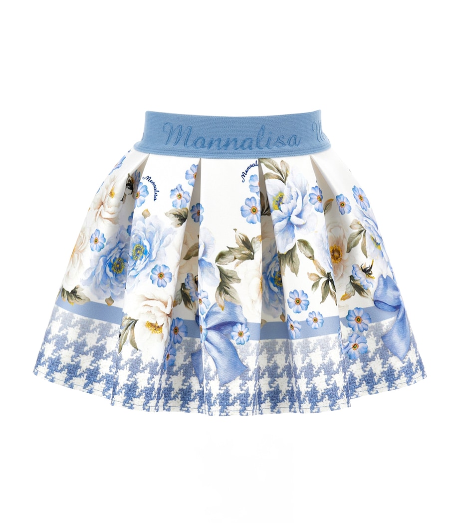 Floral Print Skirt (3-36 Months) ECRU/CELESTE Image 2