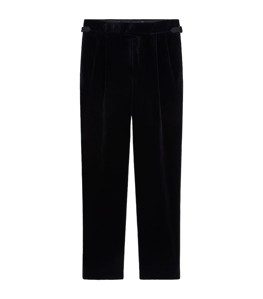 Velvet Evening Trousers 403MIDNIGHT BLUE Image 1