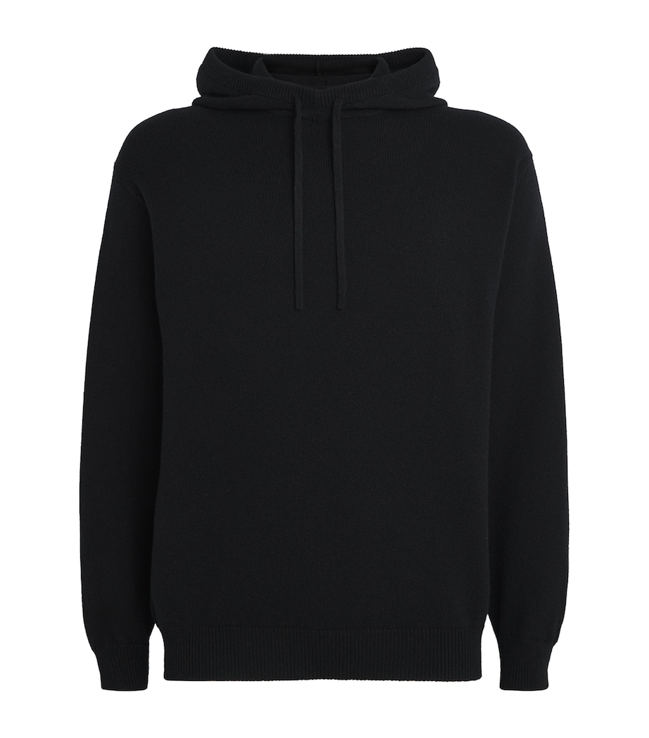 Cashmere Hoodie BLACK Image 1