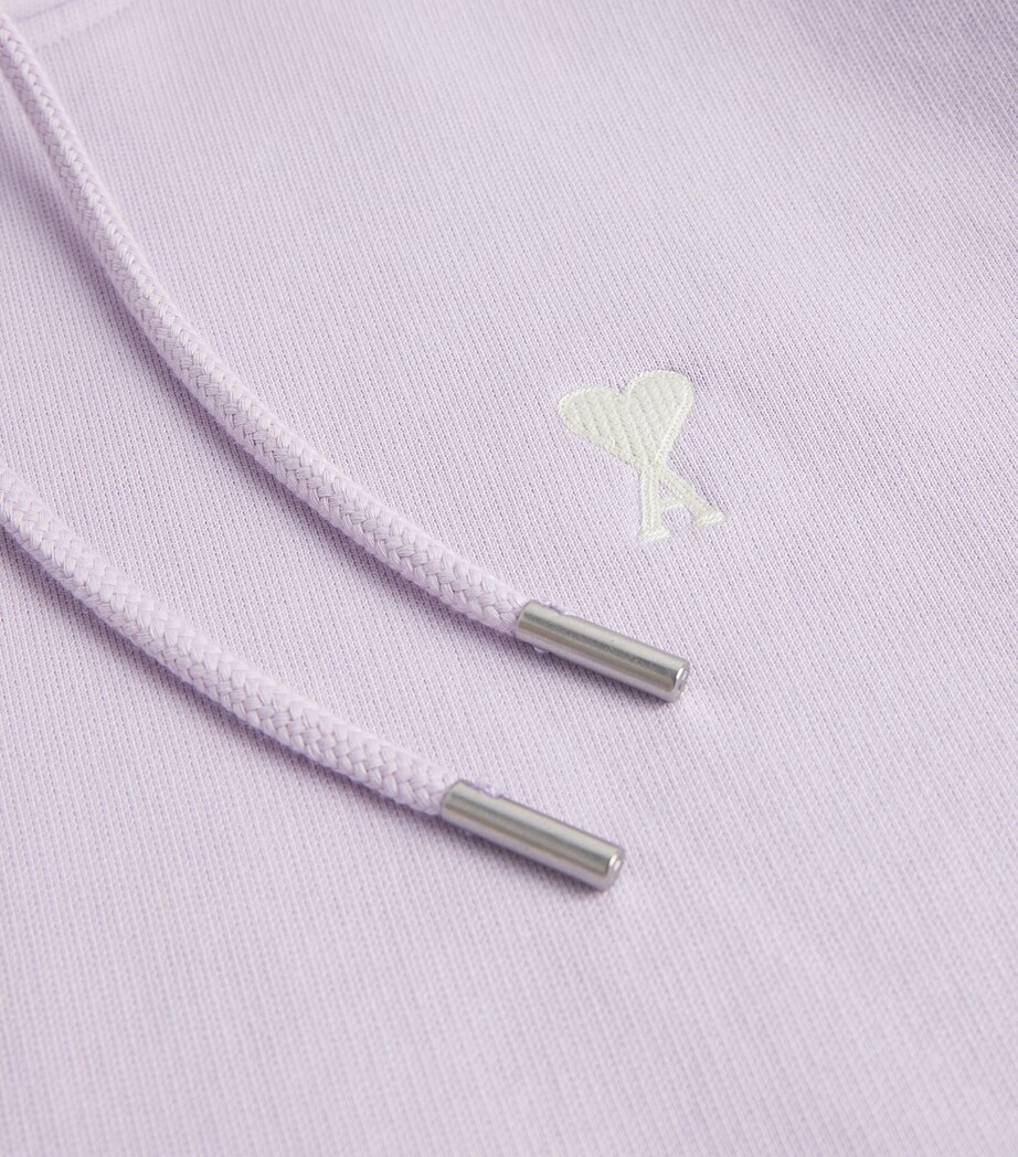 AMI Paris Mens Cotton Ami de Coeur Hoodie Image 5