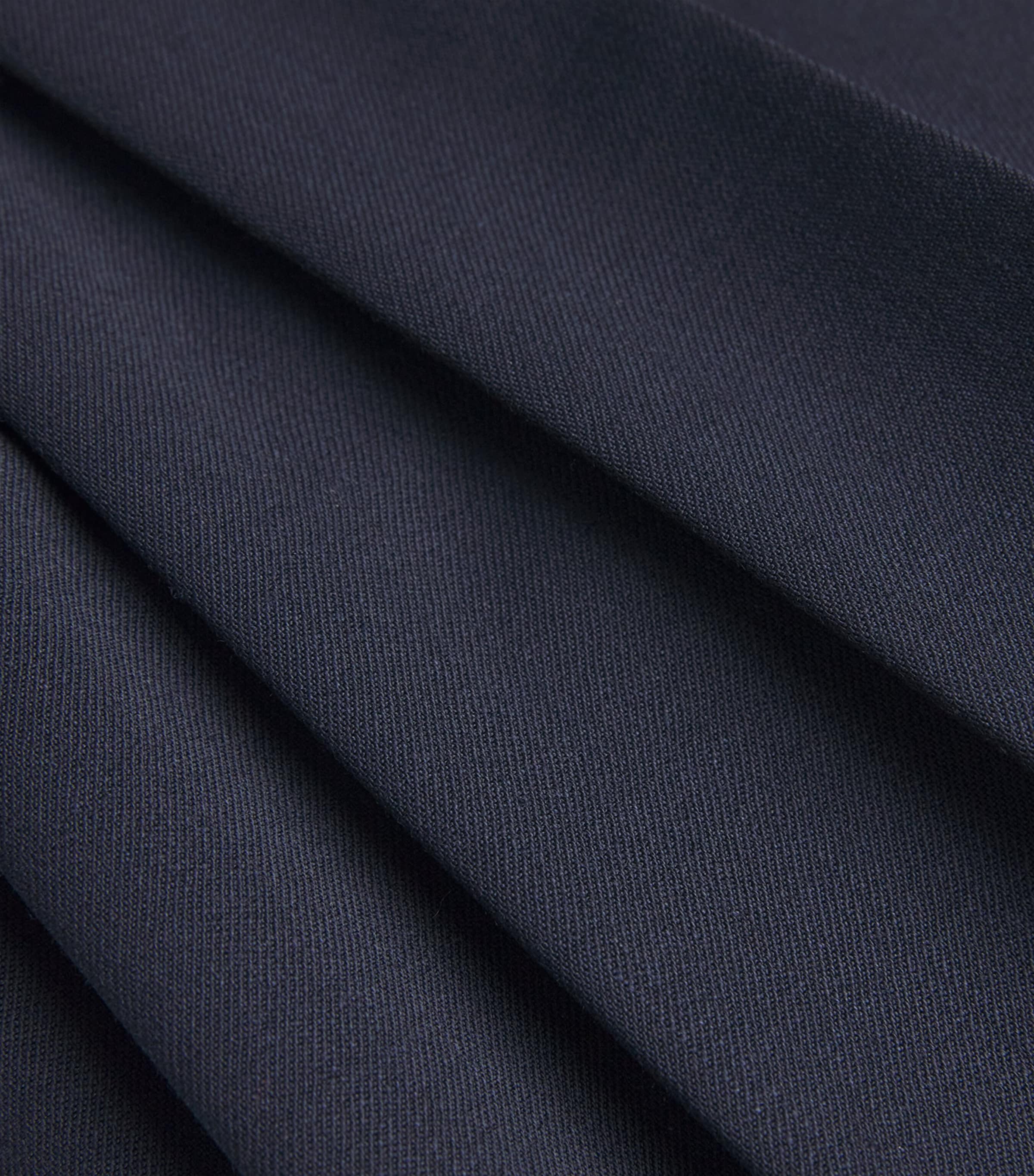 Pleated Mini Skirt NAVY BLUE Image 5