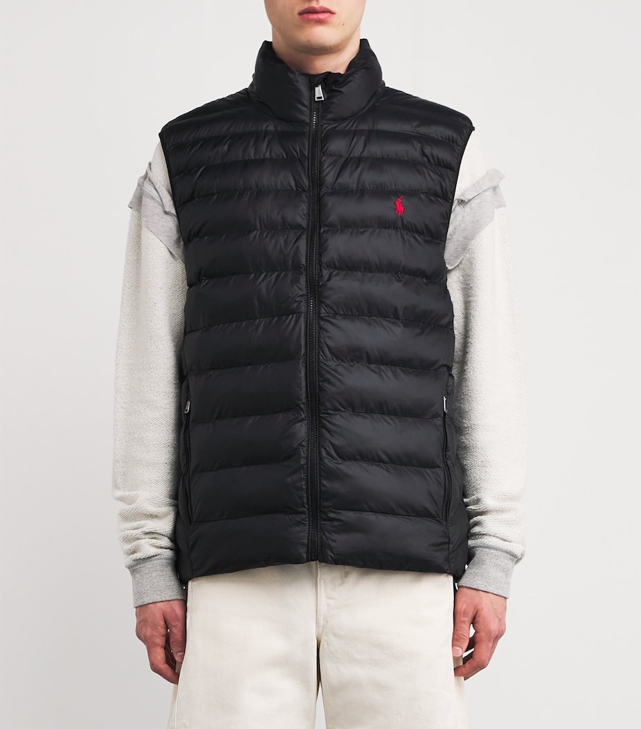 Padded Gilet BLACK Image 3