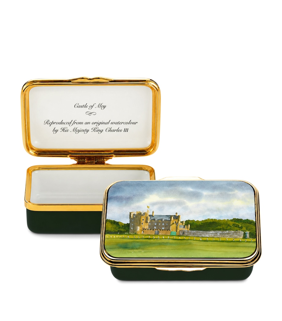 Halcyon Days Castle Of Mey Box (4.5cm x 6.5cm) Image 3