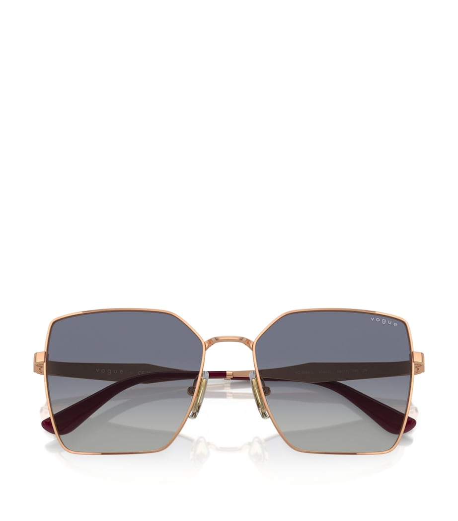 Vogue Metal Square Sunglasses Image 5