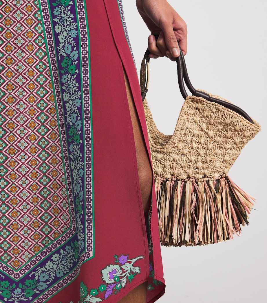 Silk Printed Maxi Dress RE01REGALIA PLACEE Image 6