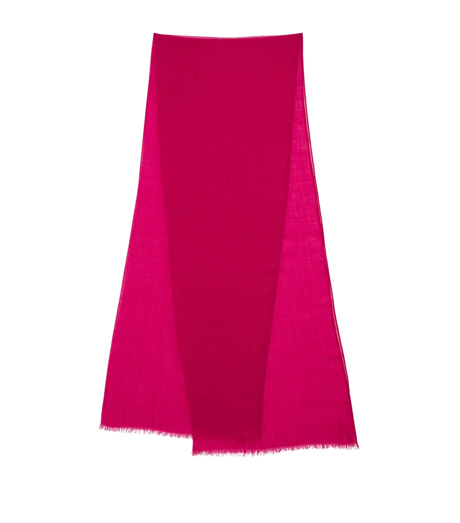 Cashmere Scarf C22 FUCSIA Image 1