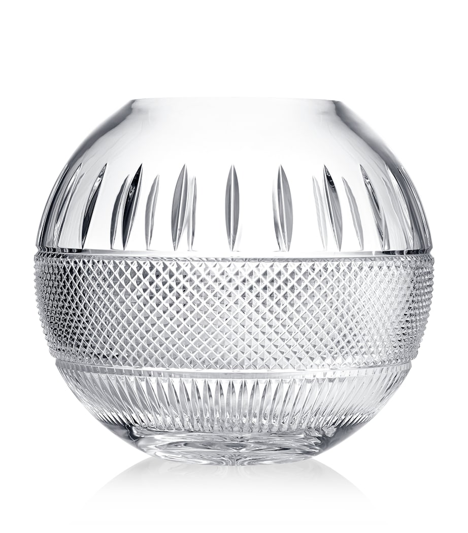 Crystal Mastercraft Irish Lace Rose Bowl (30cm) CLEAR Image 1