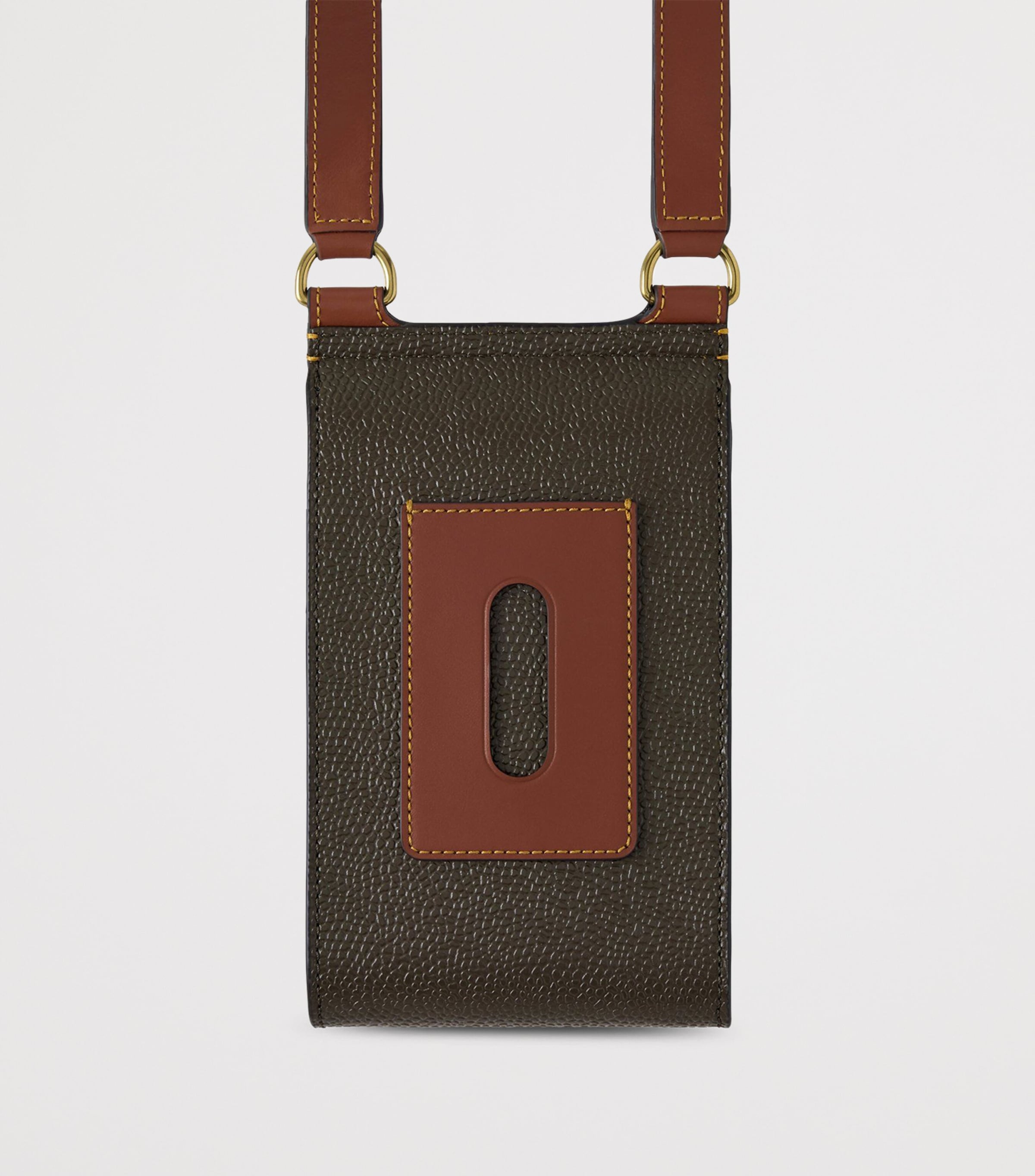 Mini Leather Antony Pouch MOLE-COGNAC Image 2