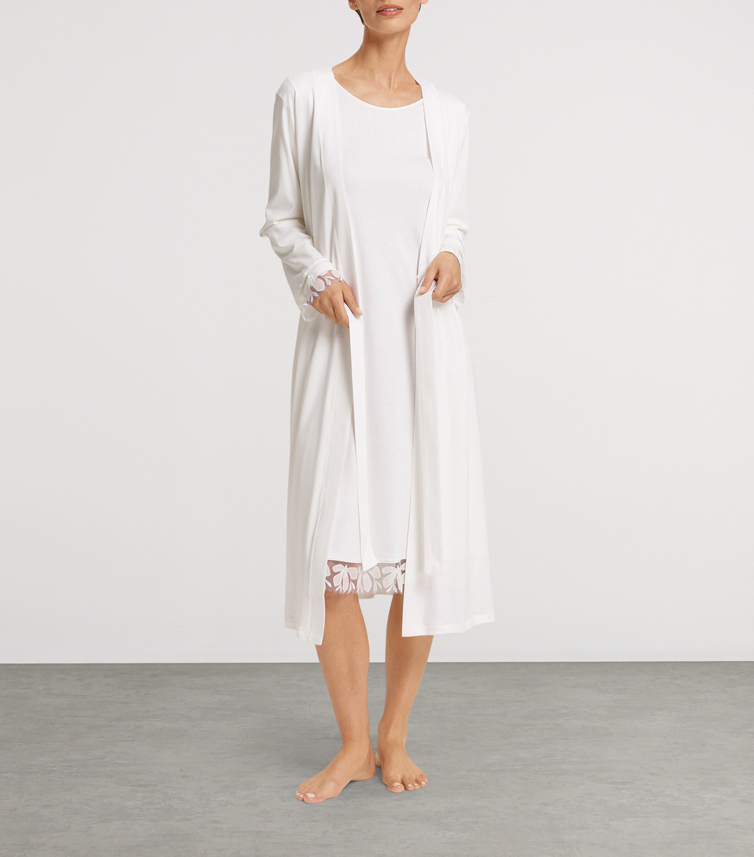 Hanro Cotton Kalea Robe | Women Clothing | Nightwear | Dressing Gowns | Designers | Hanro Hanro Cotton Kalea Robe | Women Clothing | Nightwear | Dressing Gowns | Designers | Hanro