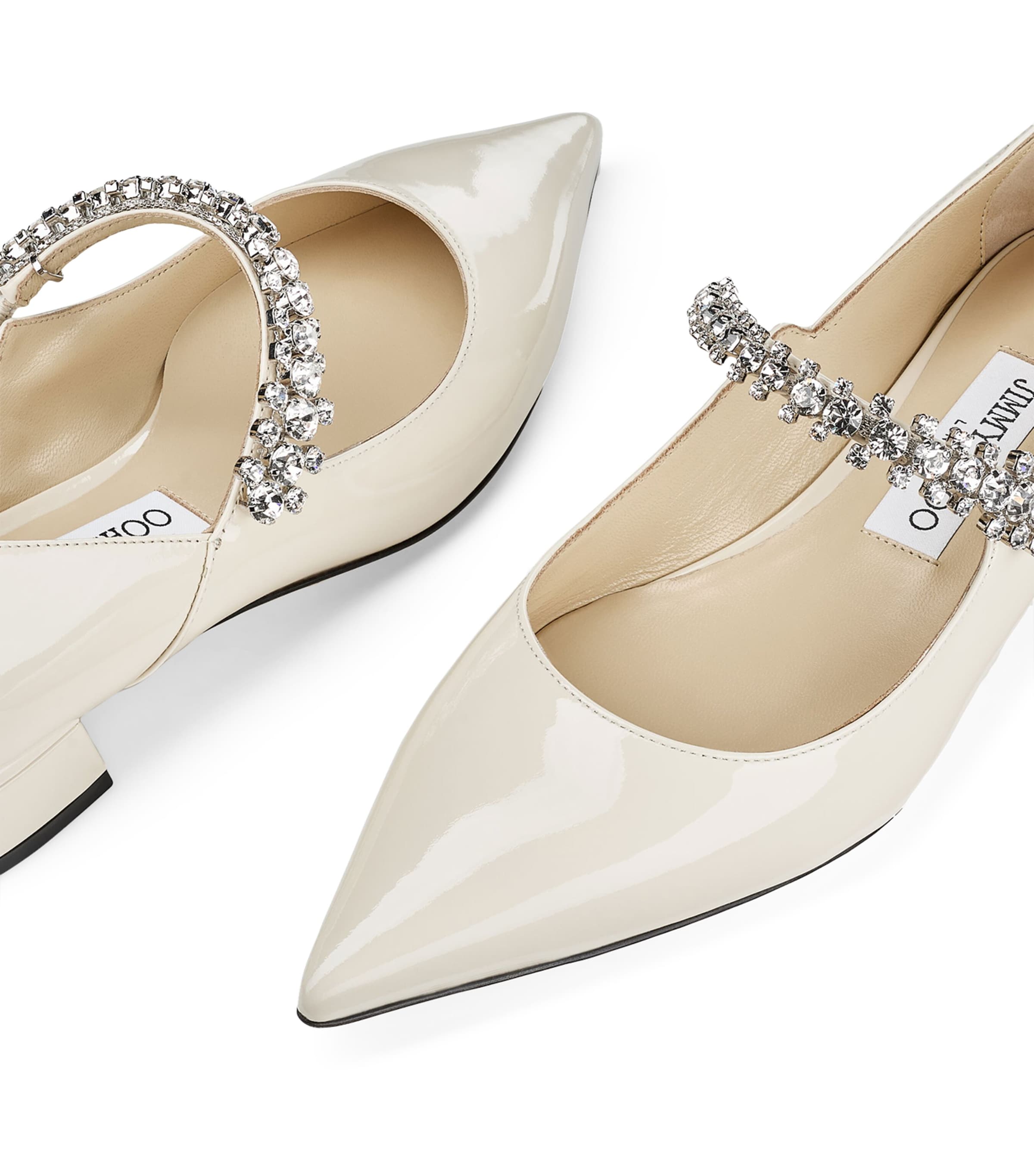 Bing 25 Patent Leather Ballet Flats LINEN Image 5