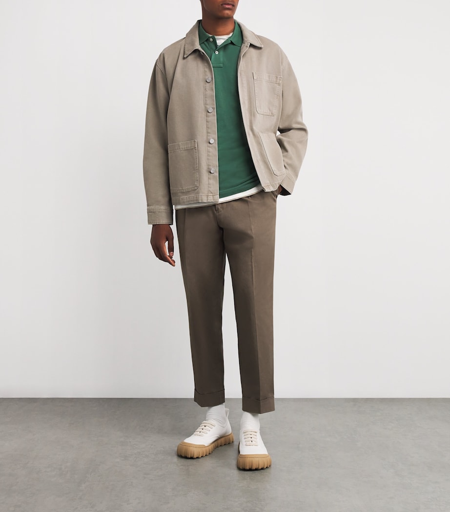 Cotton Pony Polo Pony Shirt GREEN Image 2