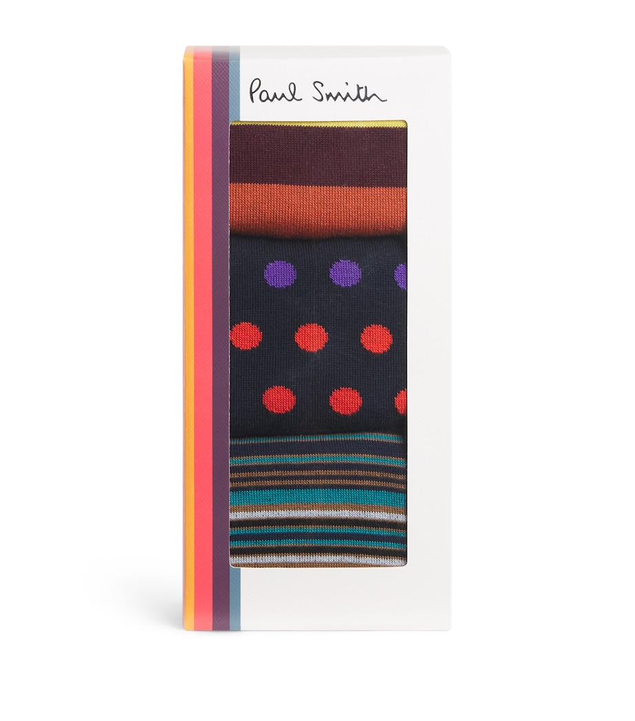 Cotton-Blend Socks (Pack of 3) MULTICOLOUR Image 1