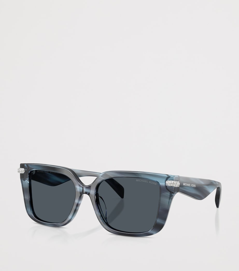 Michael Kors Santo Domingo Square Sunglasses Blue Image 2