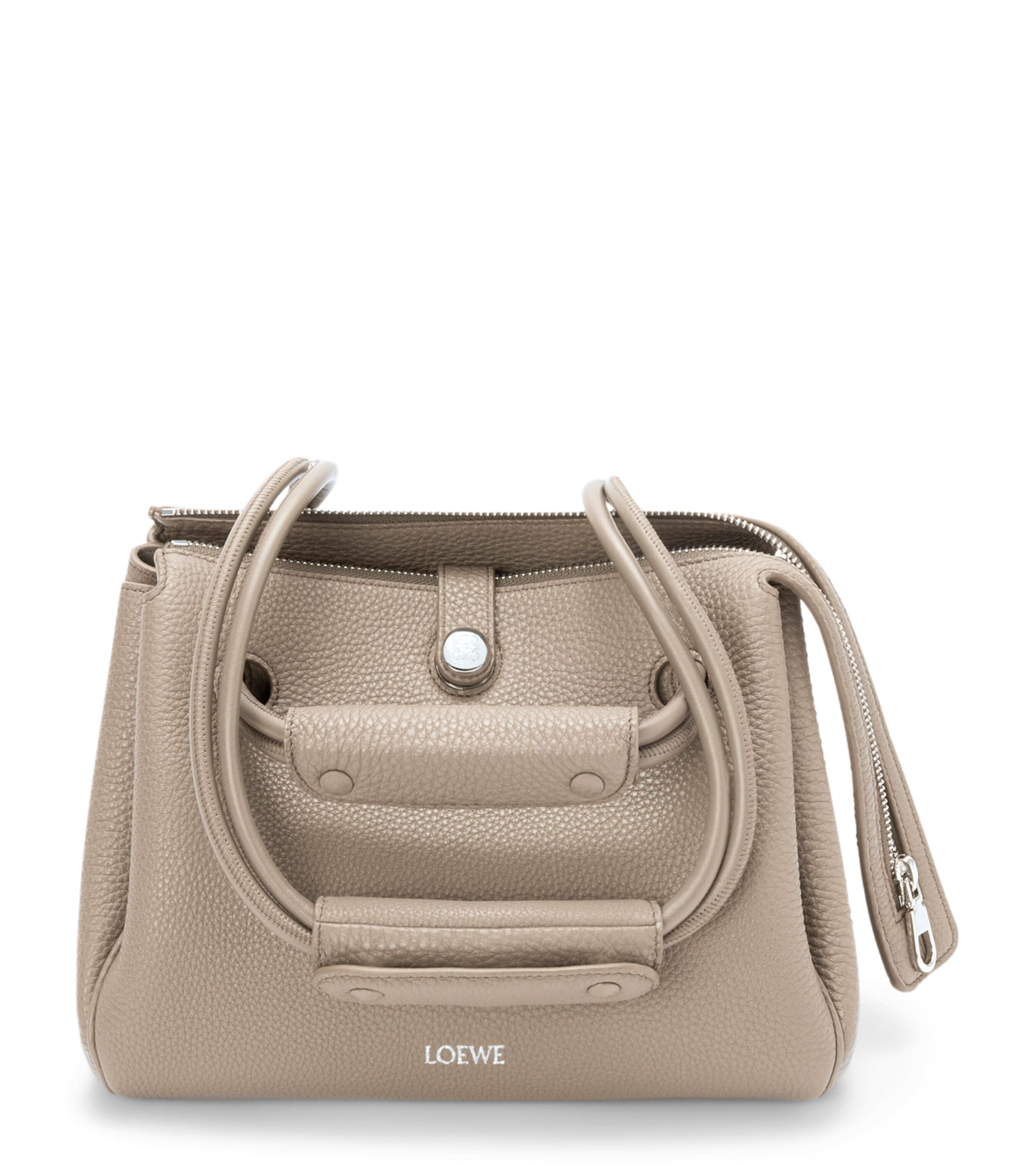 LOEWE Small Grained Leather Madrid Shoulder Bag Clay Image 1