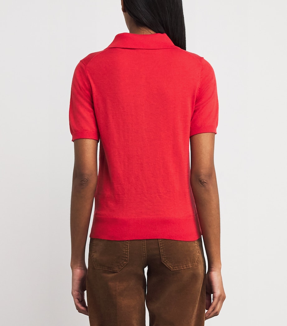 Toni Polo Shirt POINSETTIA Image 4