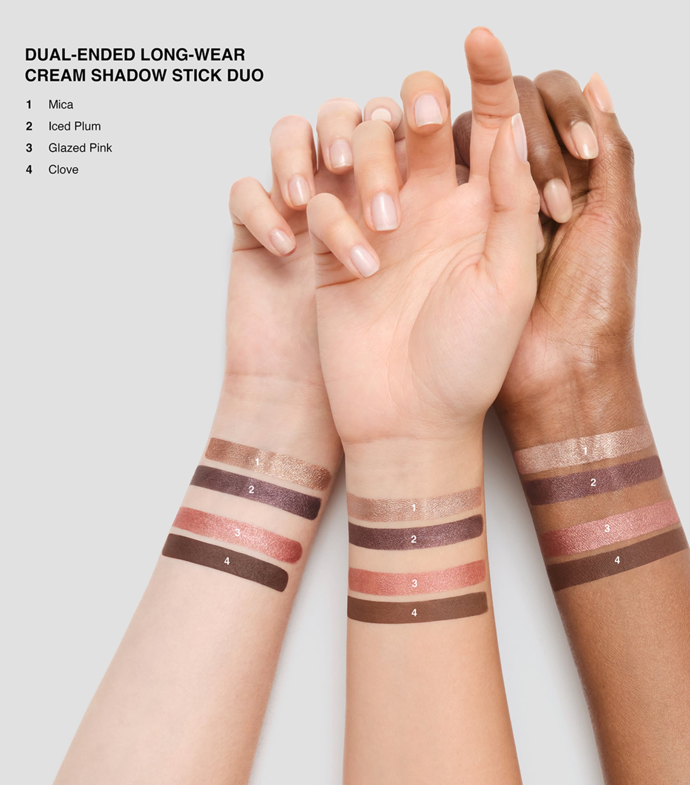 Dual-Ended Long-Wear Cream Shadow Stick Duo Gift Set NO COLOUR Image 2