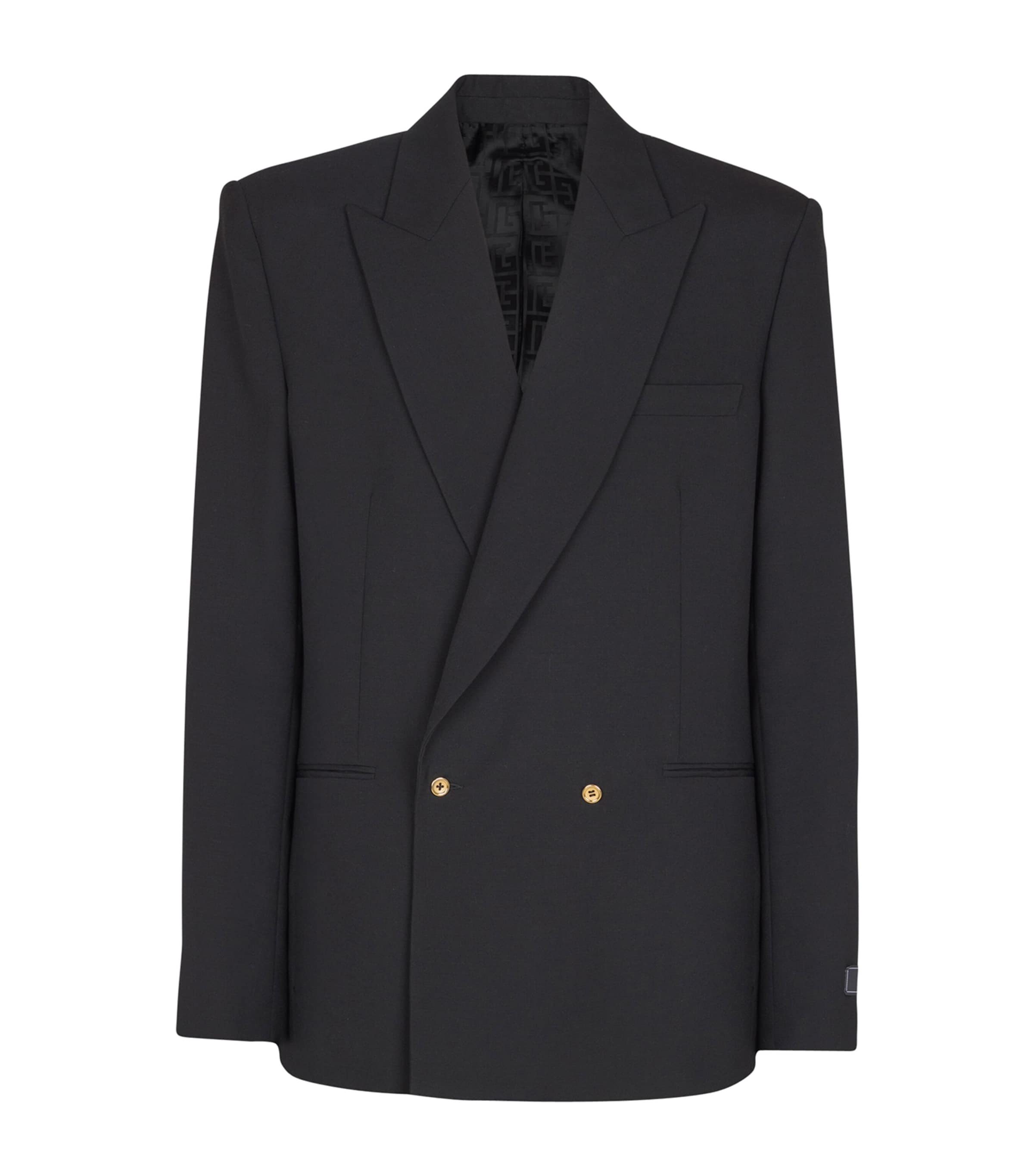 Wool 2-Button Blazer 0PA NOIR Image 1