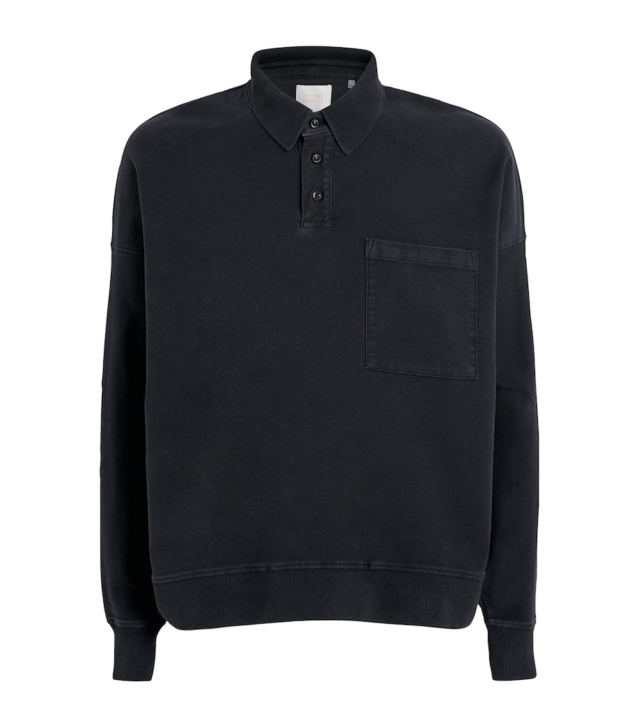 Cotton-Blend Rugby Polo Shirt M9032-1526-CHACE Image 1