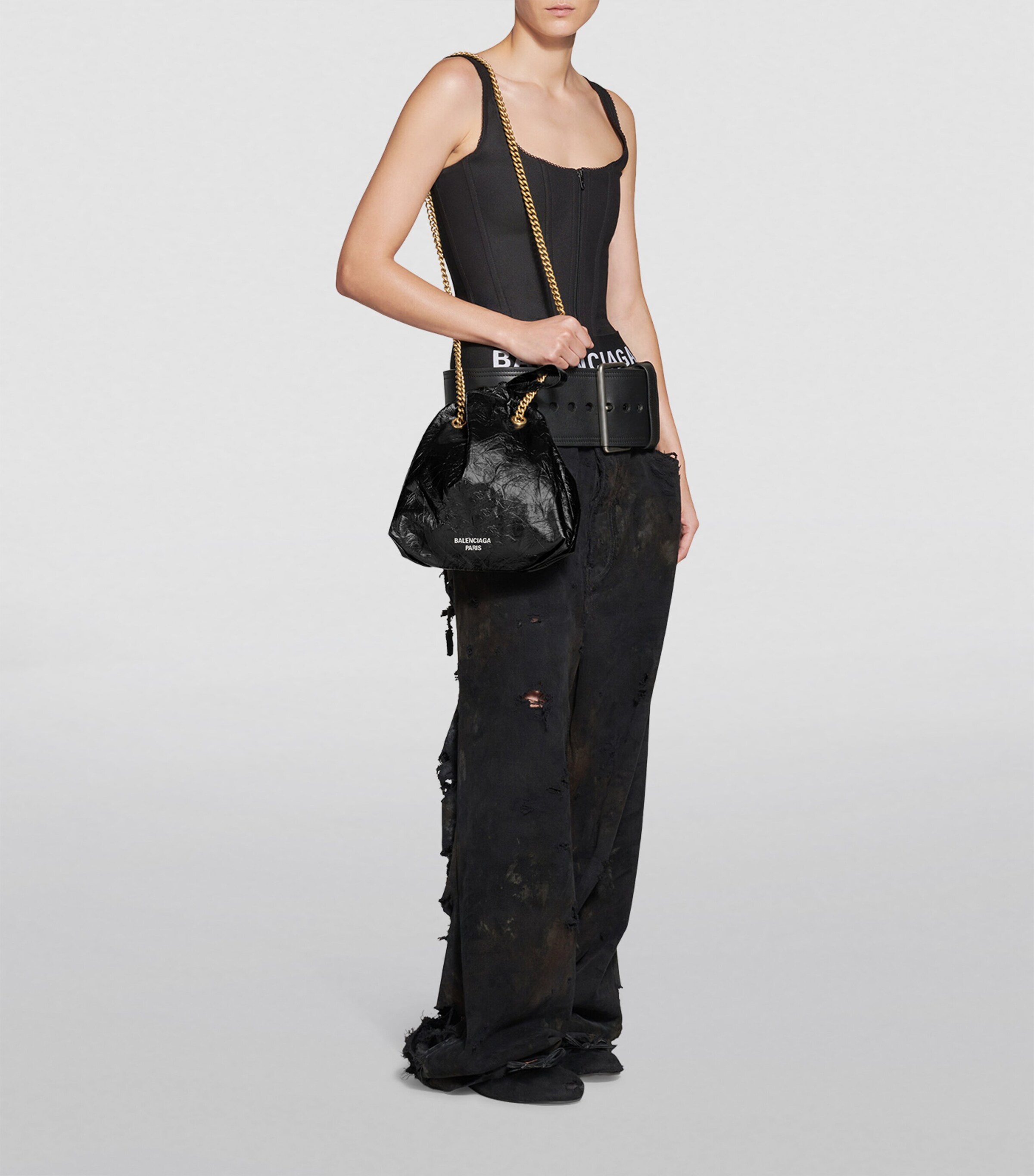 Balenciaga Small Crush Tote Bag Image 5