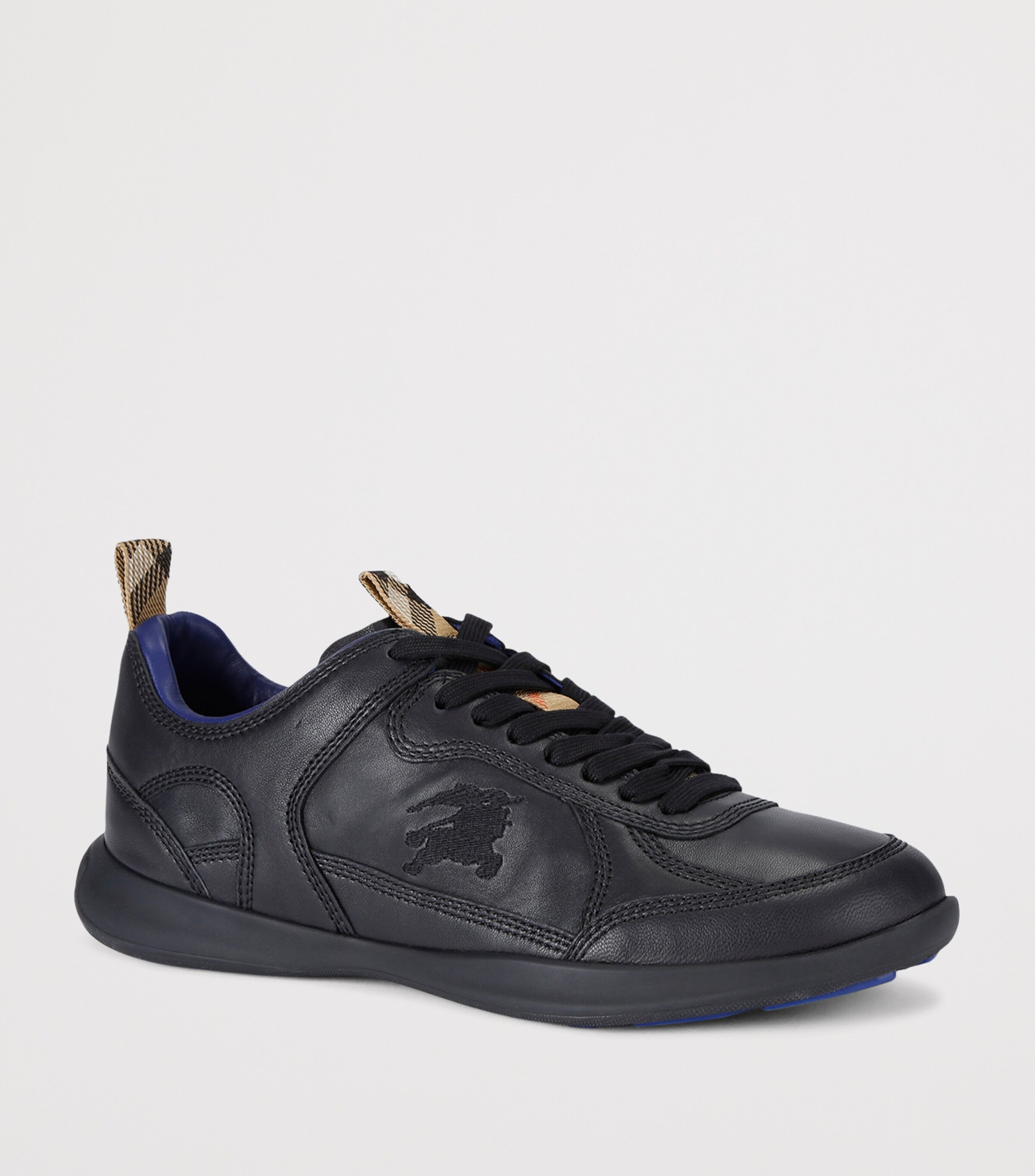 Leather Matrix Sneakers BLACK Image 3