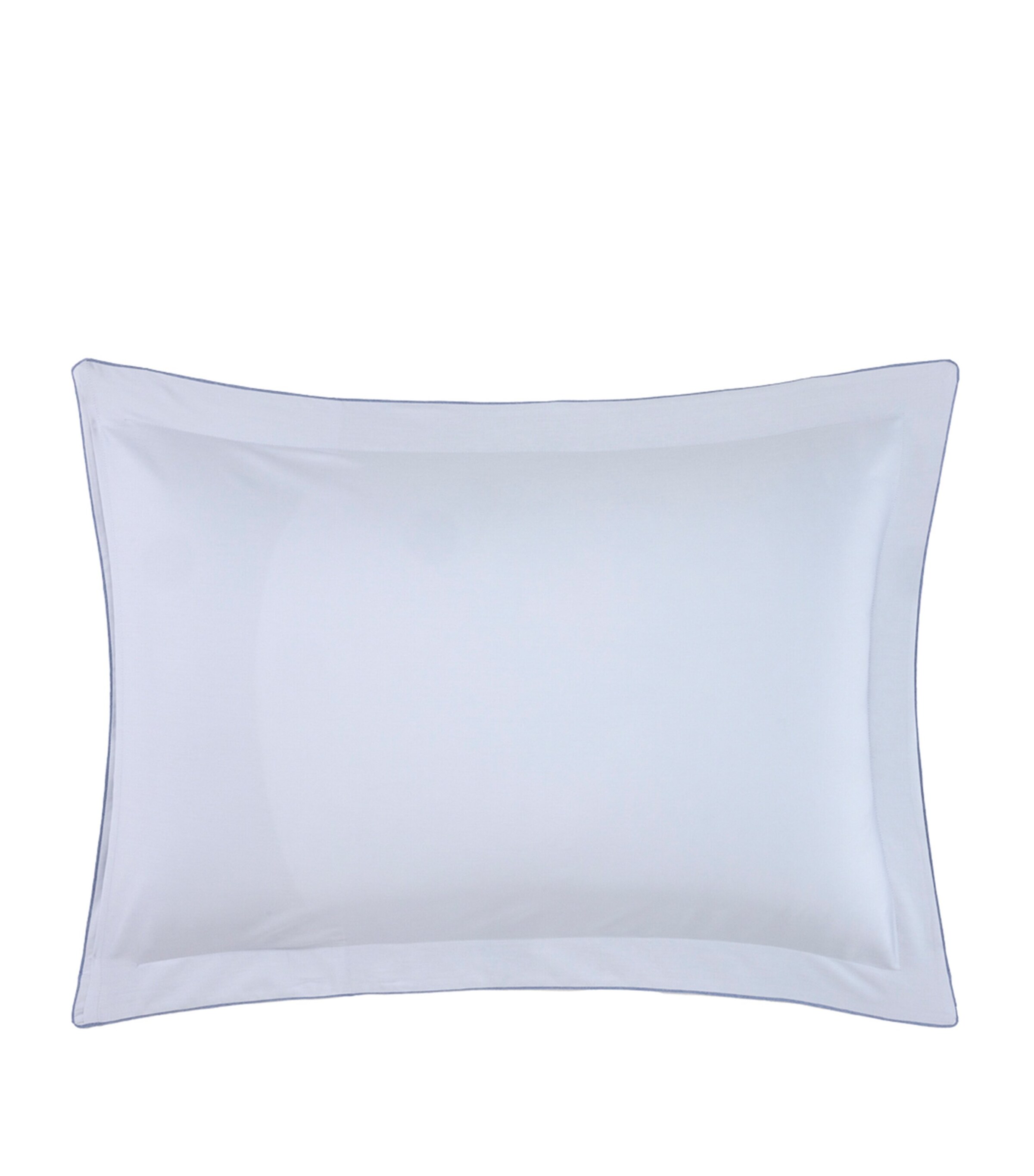 Yves Delorme Ecumes Standard Oxford Pillowcase (50cm x 75cm) Blue Image 3