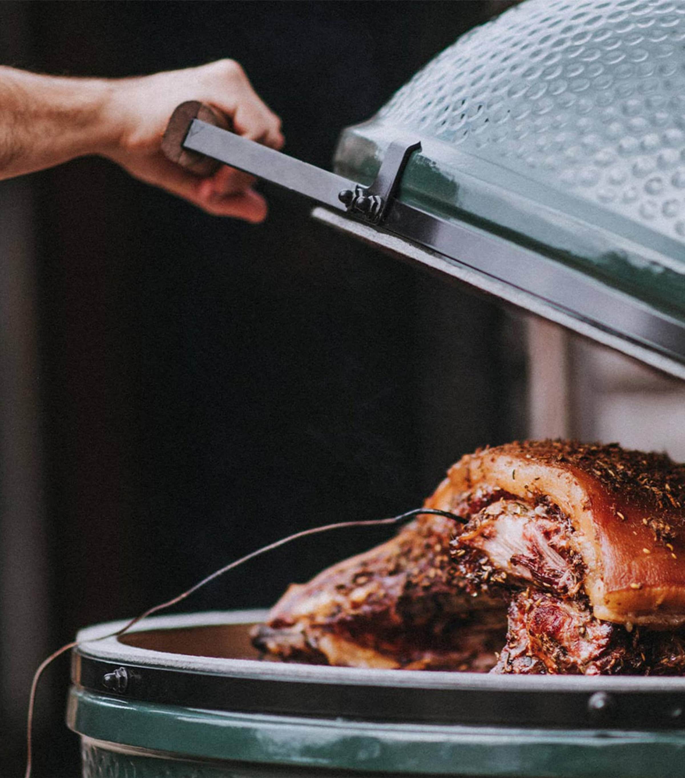 XL Big Green Egg GREEN Image 6