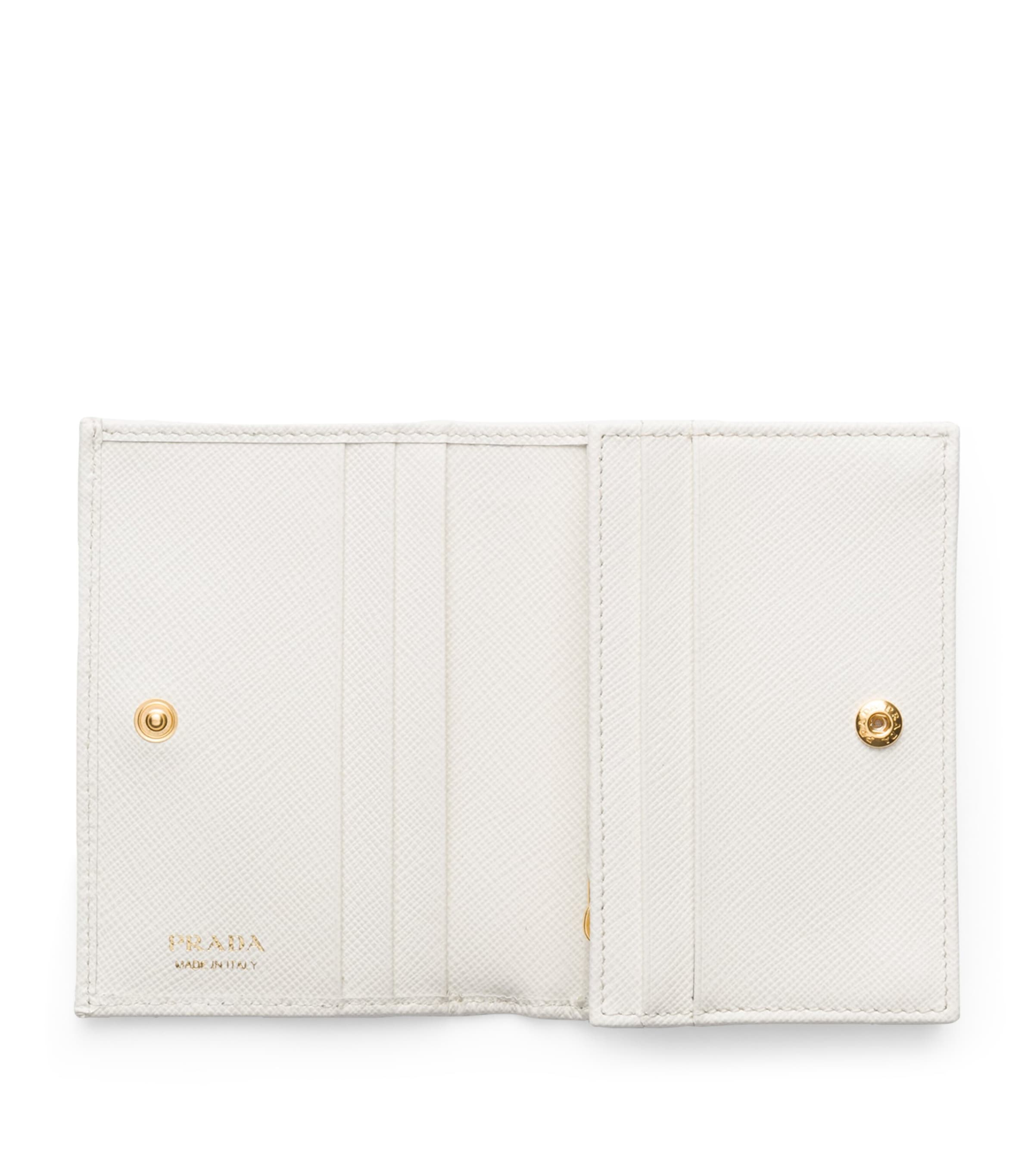 Small Saffiano Leather Bifold Wallet F0009 Image 4