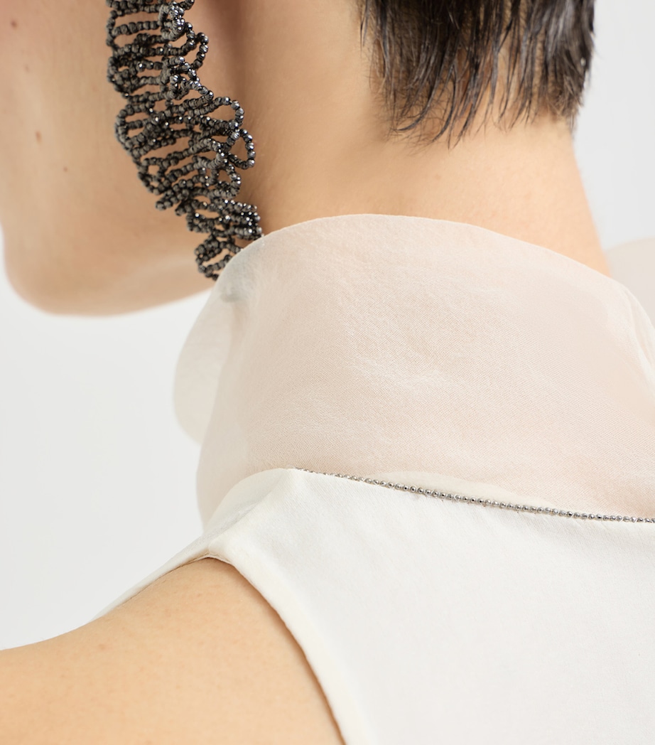 Silk Maxi Dress C9597 Image 6