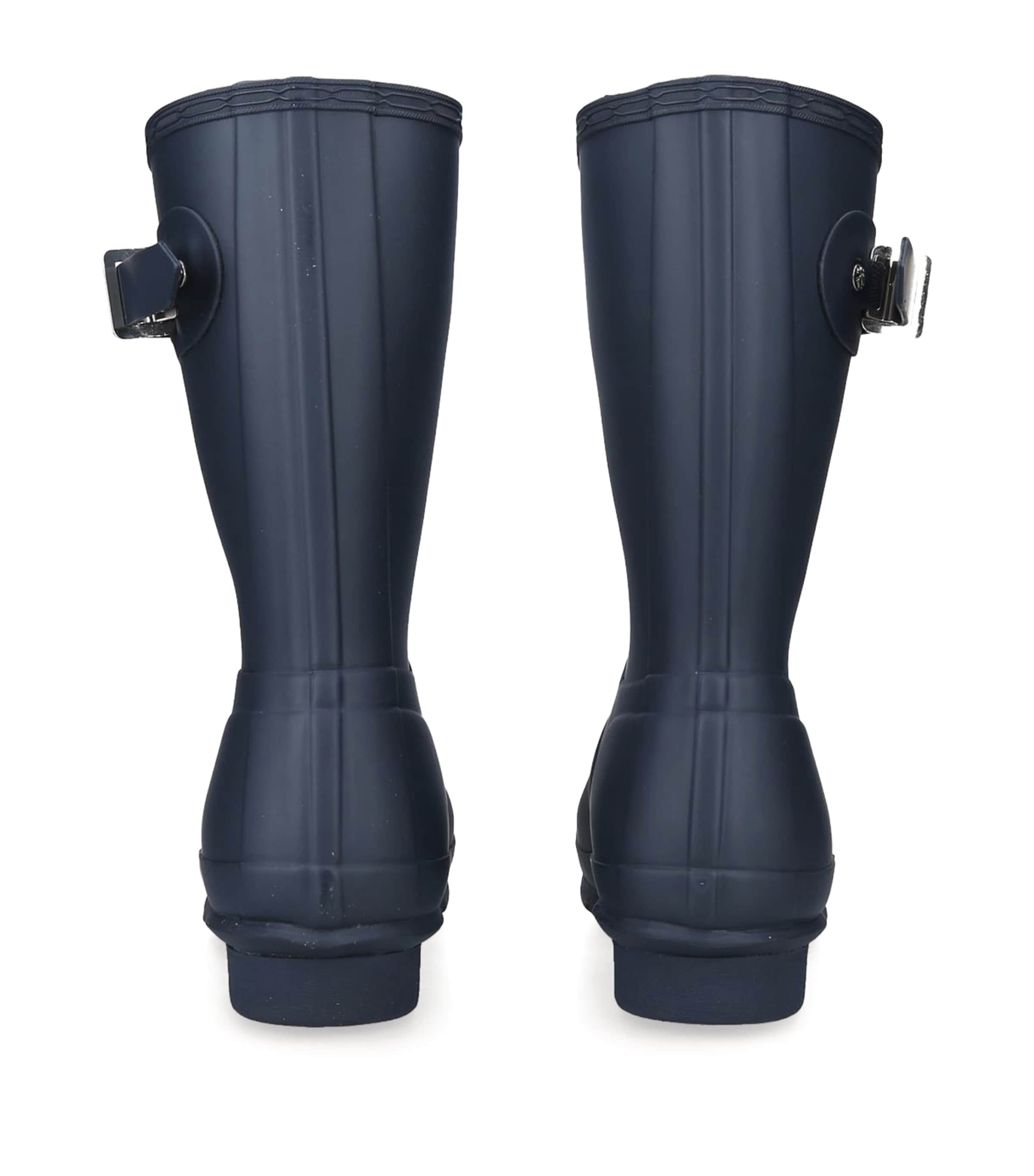 Hunter Original Short Welly Boots Navy Image 2