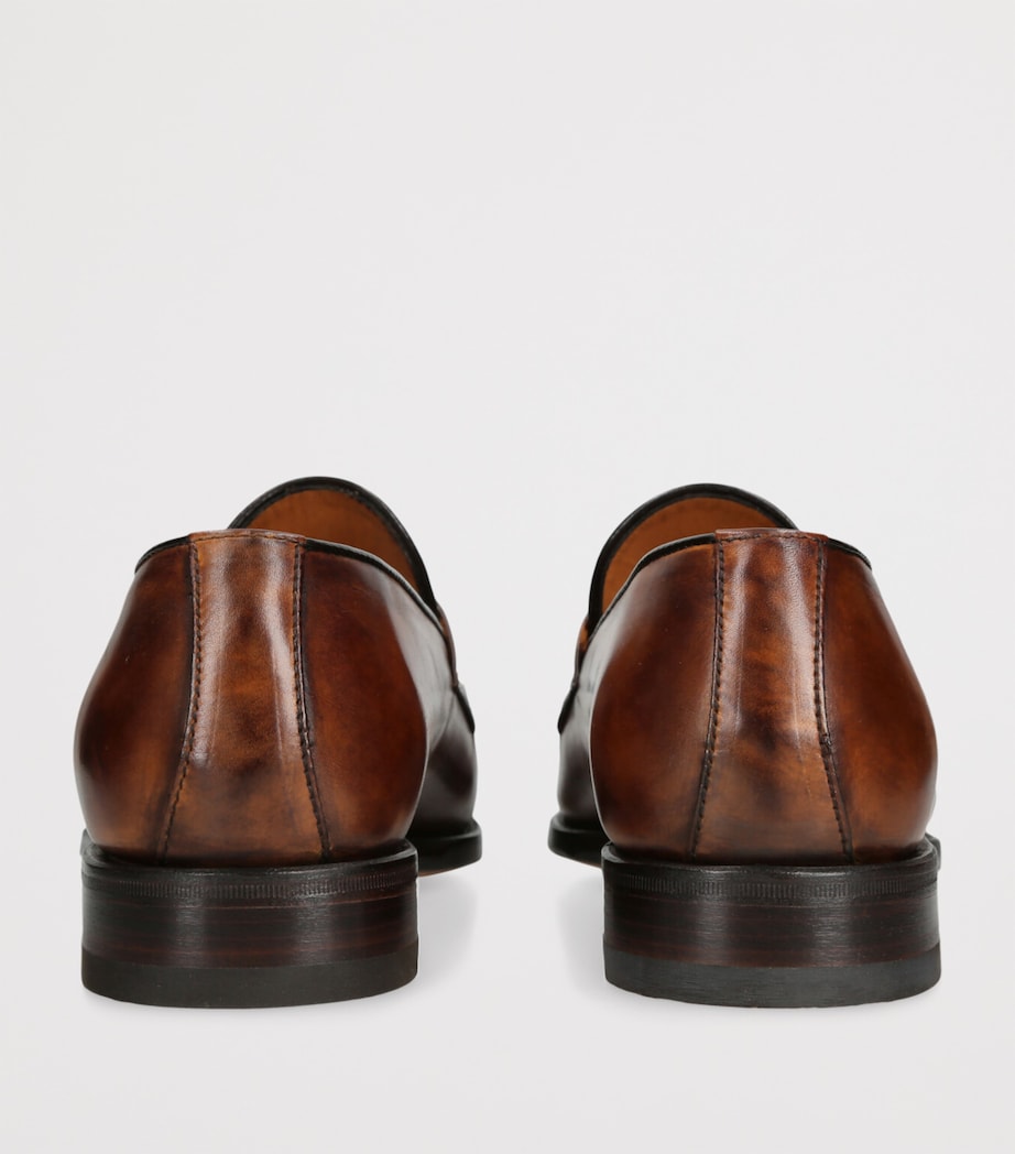Leather Miracolo Loafers BROWN Image 2