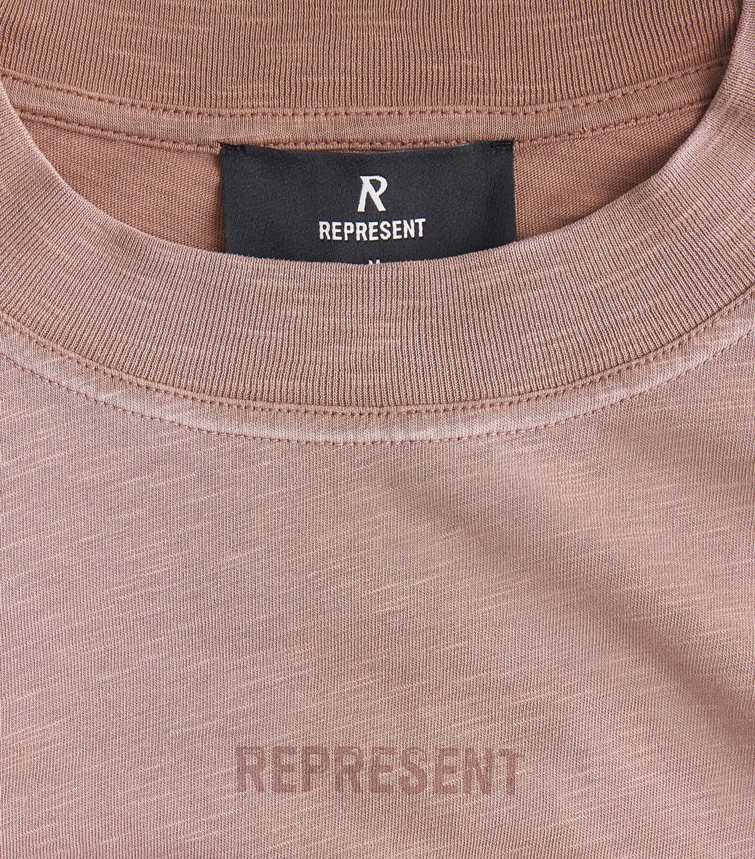 Represent Mens Cotton Owners Club T-Shirt Sienna Image 6