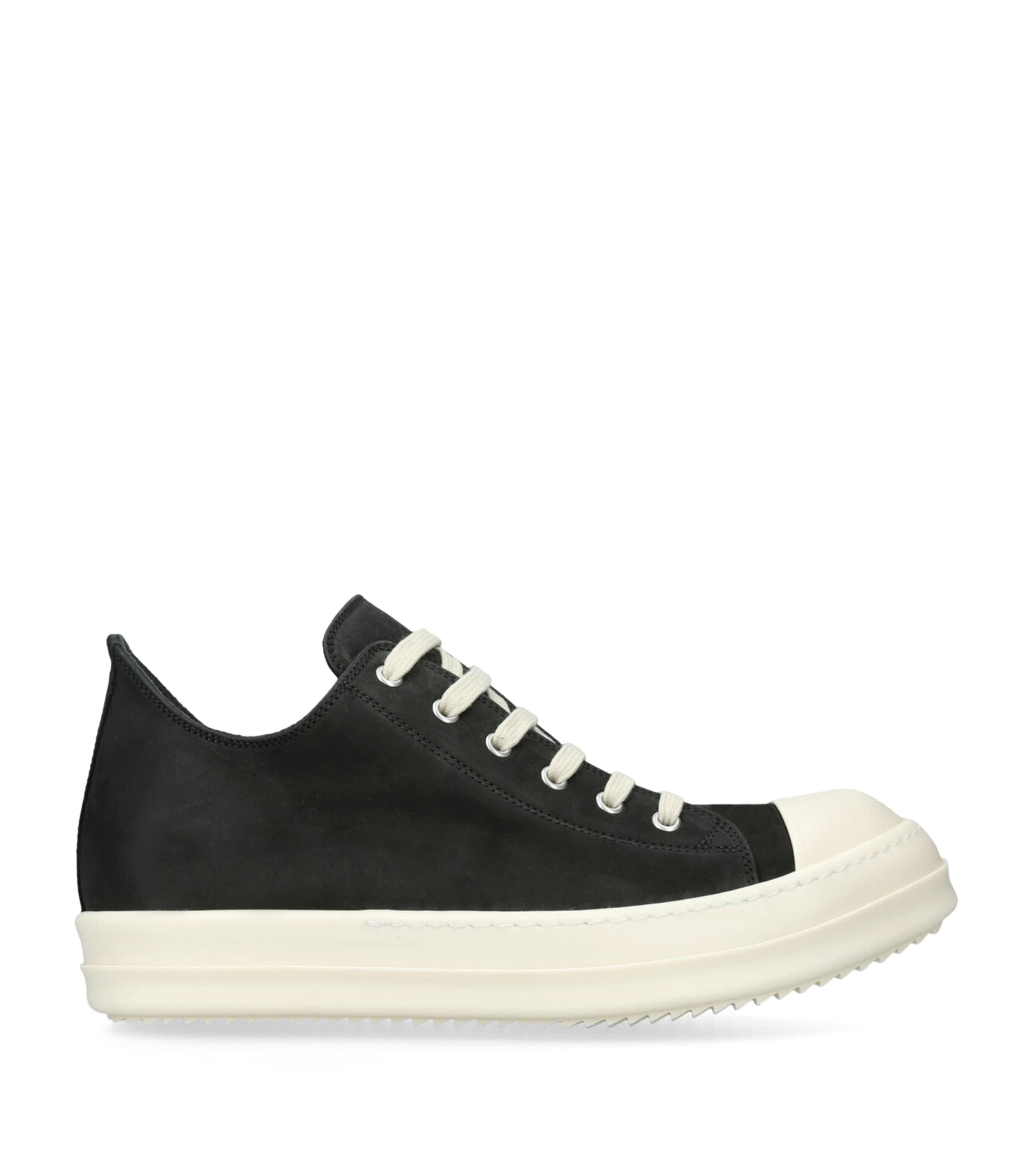 Rick Owens Nubuck Classic Low-Top Sneakers | Harrods HK