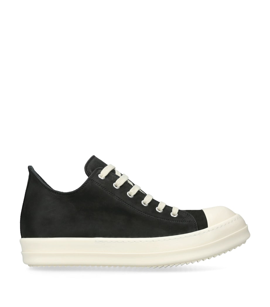 Nubuck Classic Low-Top Sneakers BLK/WHITE Image 1