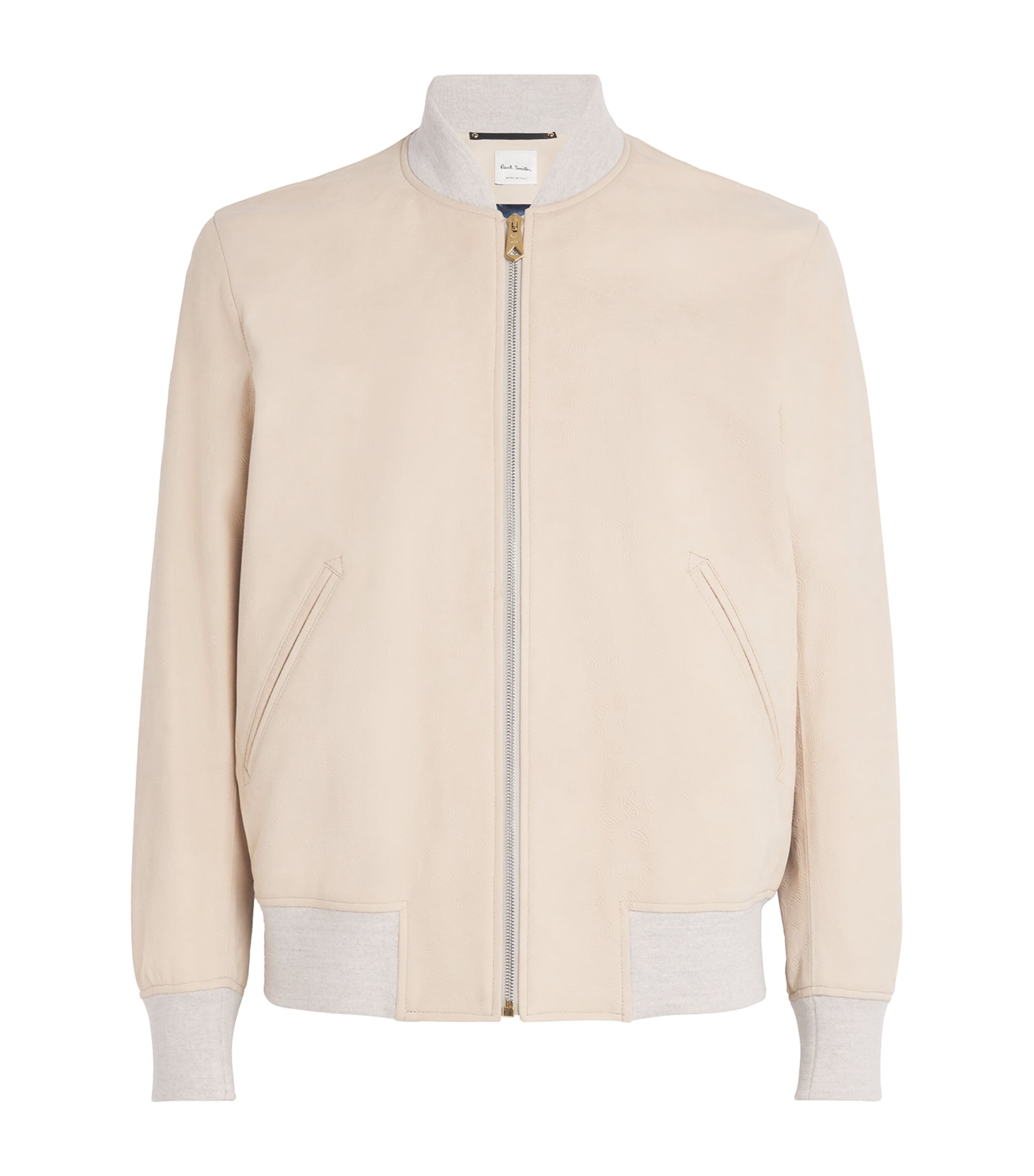 paisley☆羊革☆leather 短丈“bomber jacket Embroidered Leather Paisley Bomber Jacket releasing soon.