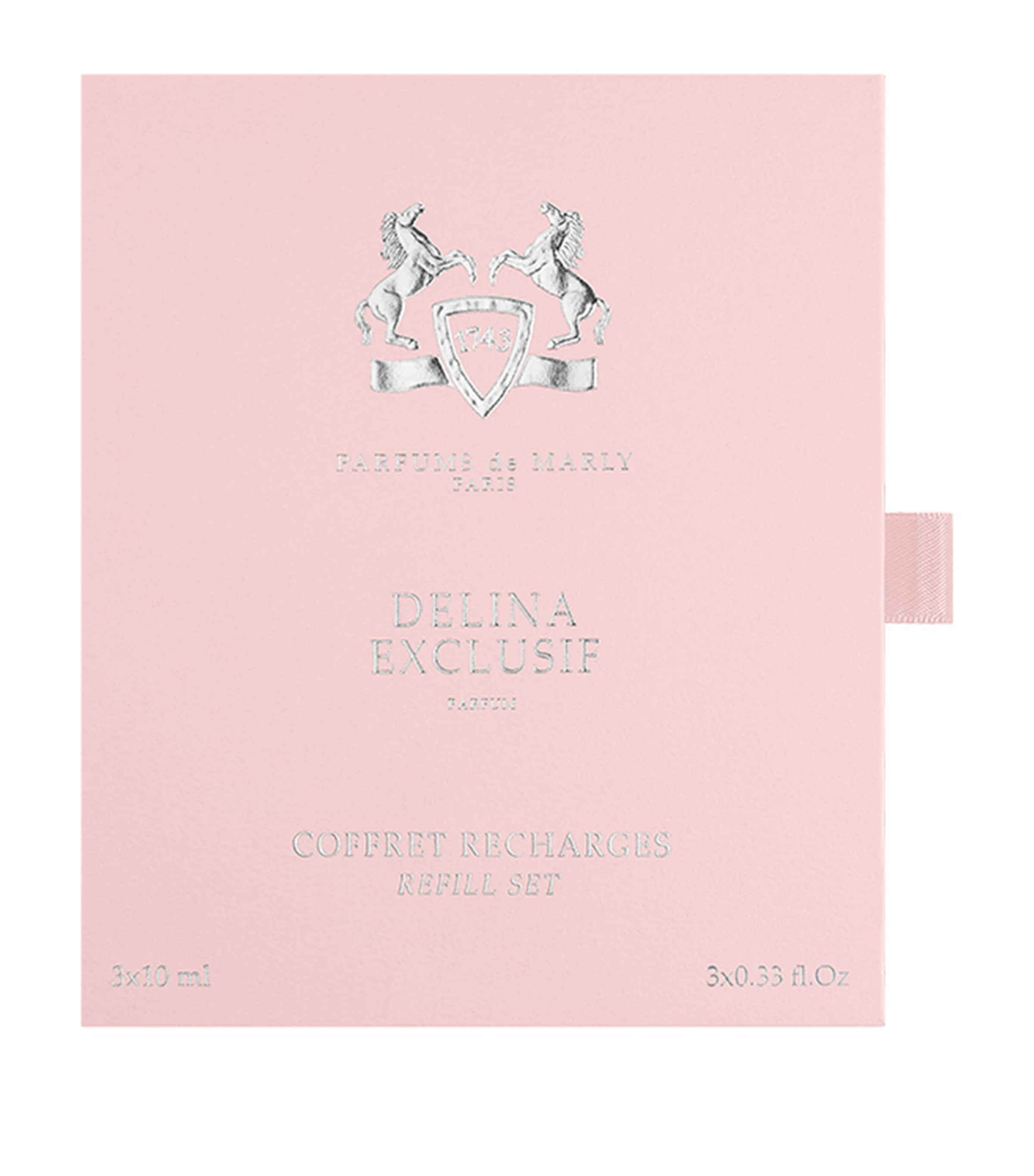 Parfums de Marly Delina Exclusif Eau De Parfum Travel Refill Set (3 x 10ml) | Perfume | Womens Perfume | Beauty Gift Sets | Perfume Gift Sets | Womens | Designers | Parfums De Marly Parfums de Marly Delina Exclusif Eau De Parfum Travel Refill Set (3 x 10ml) | Perfume | Womens Perfume | Beauty Gift Sets | Perfume Gift Sets | Womens | Designers | Parfums De Marly