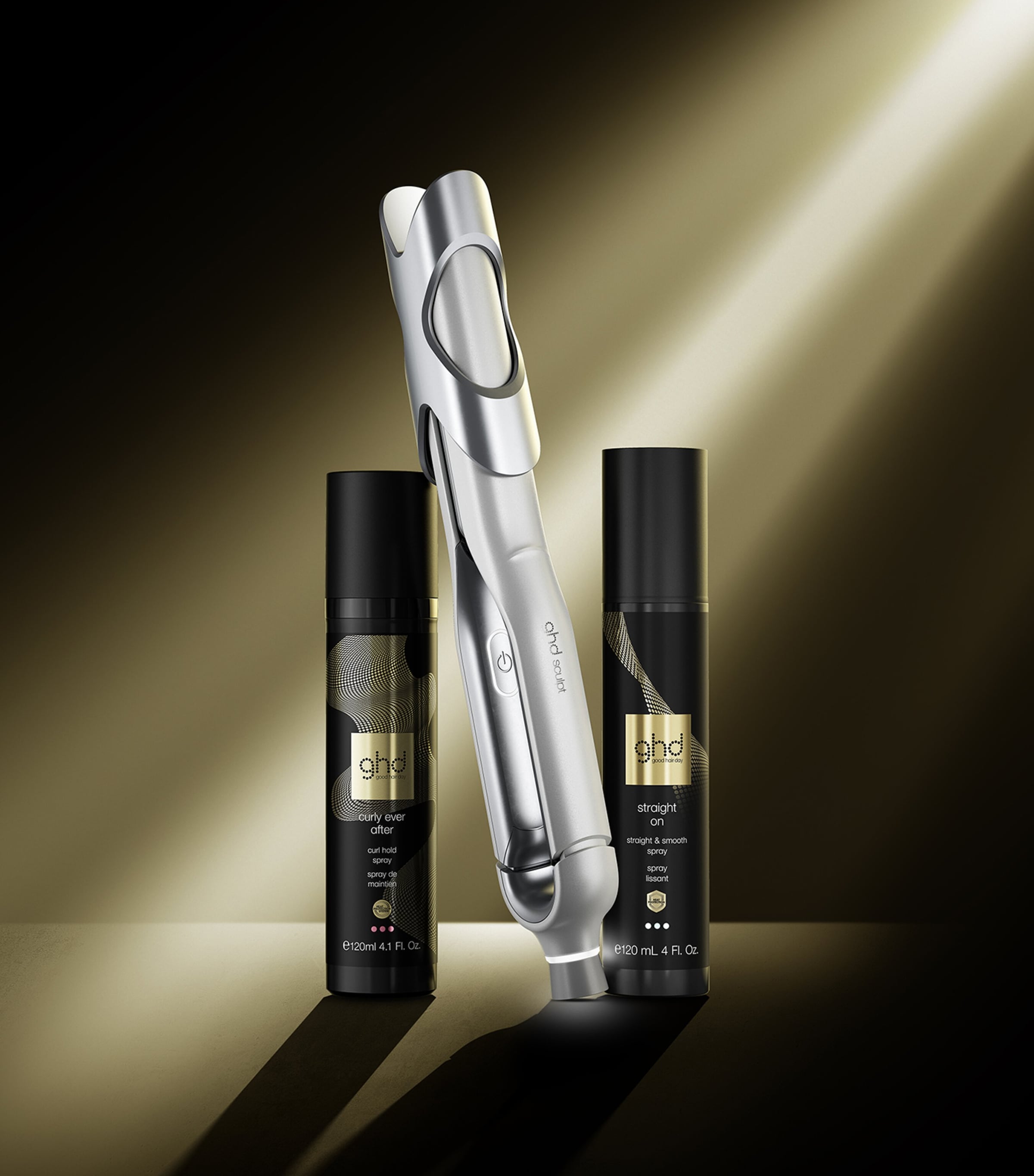 ghd Sculpt Hair Styler White Image 3
