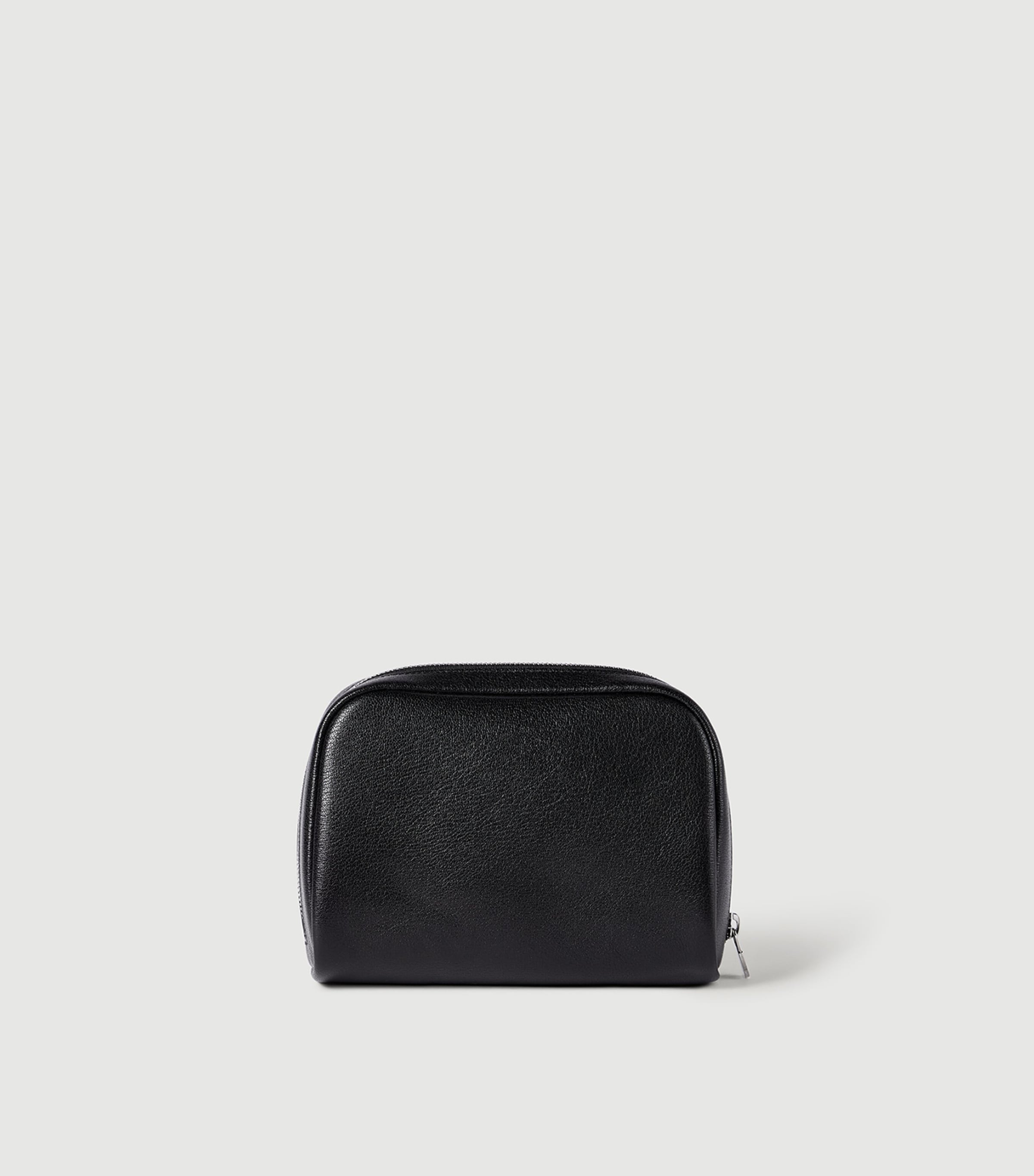 Brunello Cucinelli Leather Logo Zip-Up Case Image 3