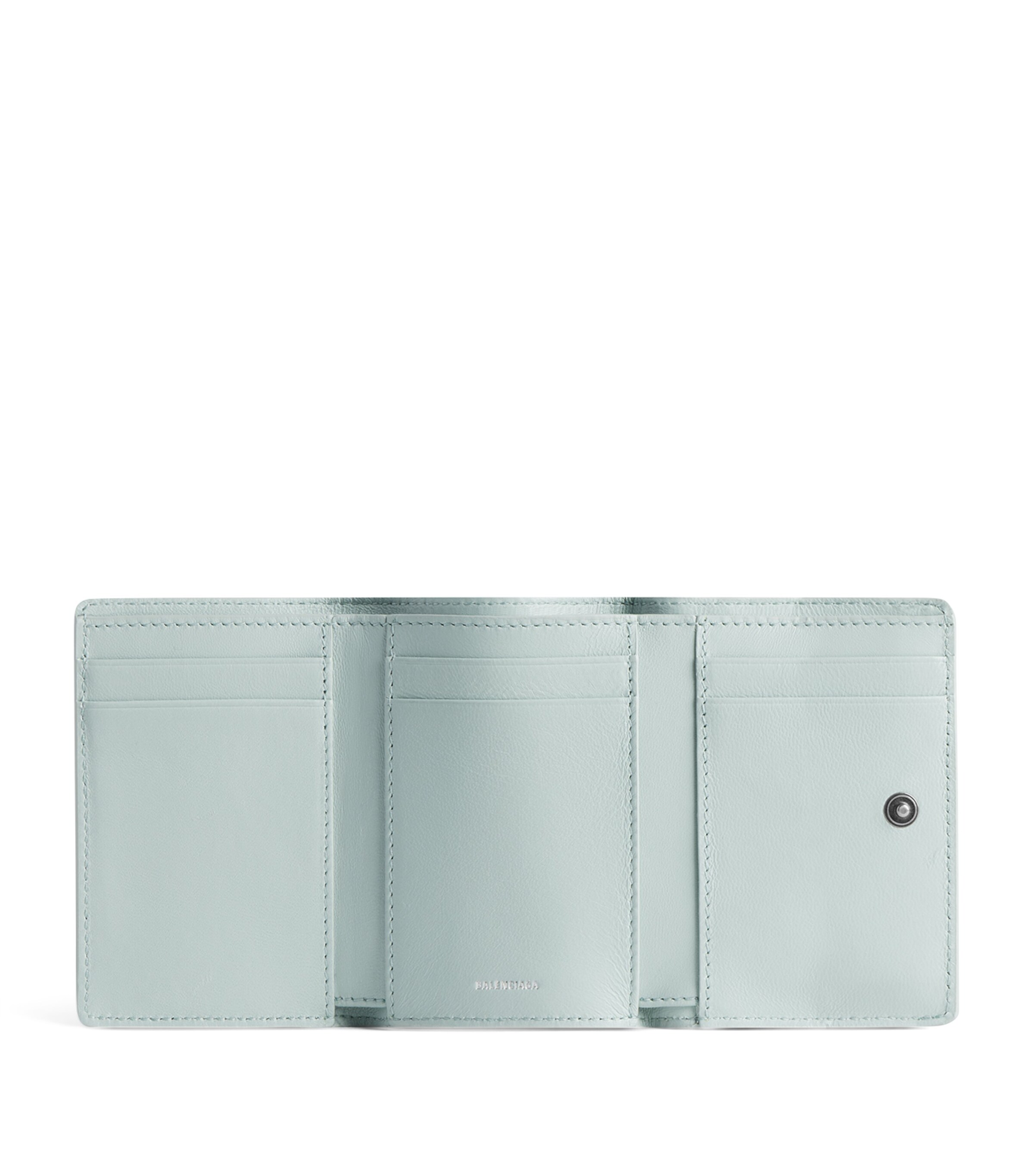 Balenciaga Mini Leather Envelope Wallet | Harrods US