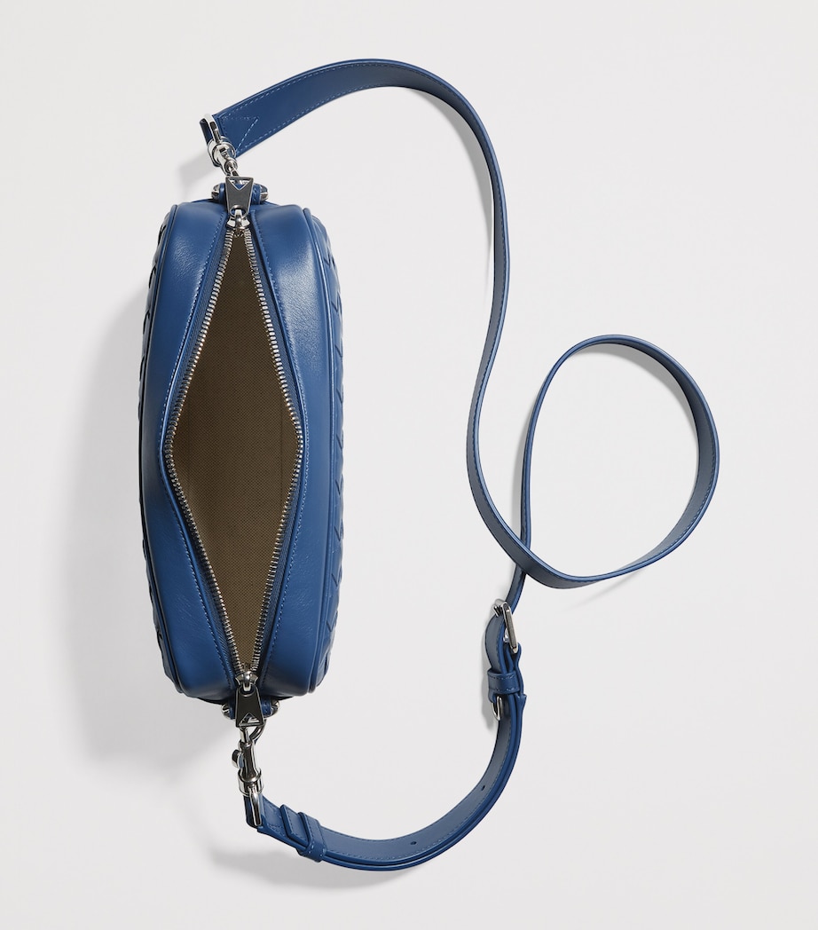 Bottega Veneta Small Leather Intrecciato Camera Bag Image 4