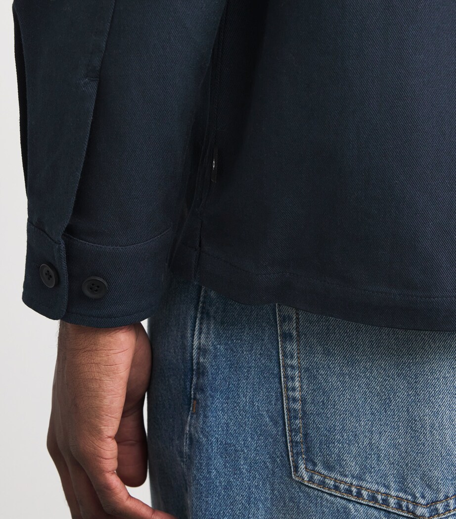 Organic Cotton-Linen Sadomon Overshirt SALUTE Image 6