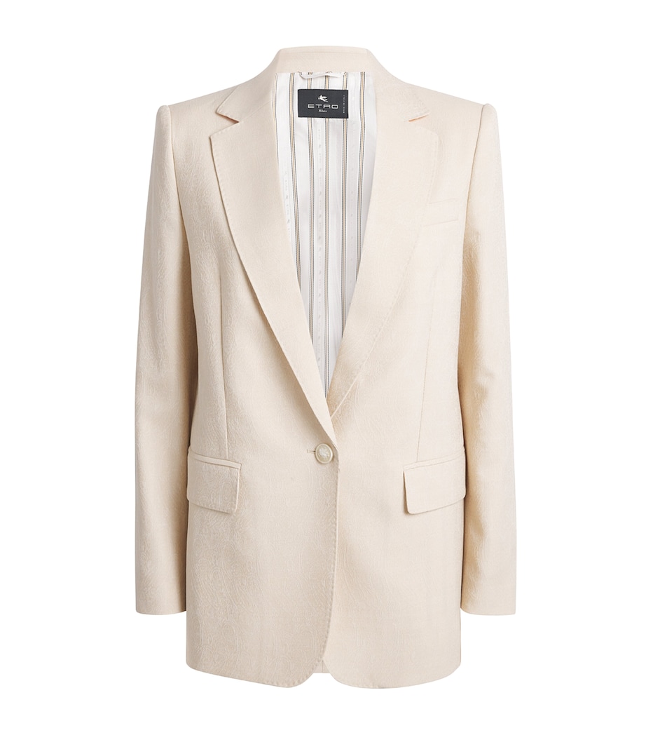 Wool Single-Breasted Blazer M3606 Image 1