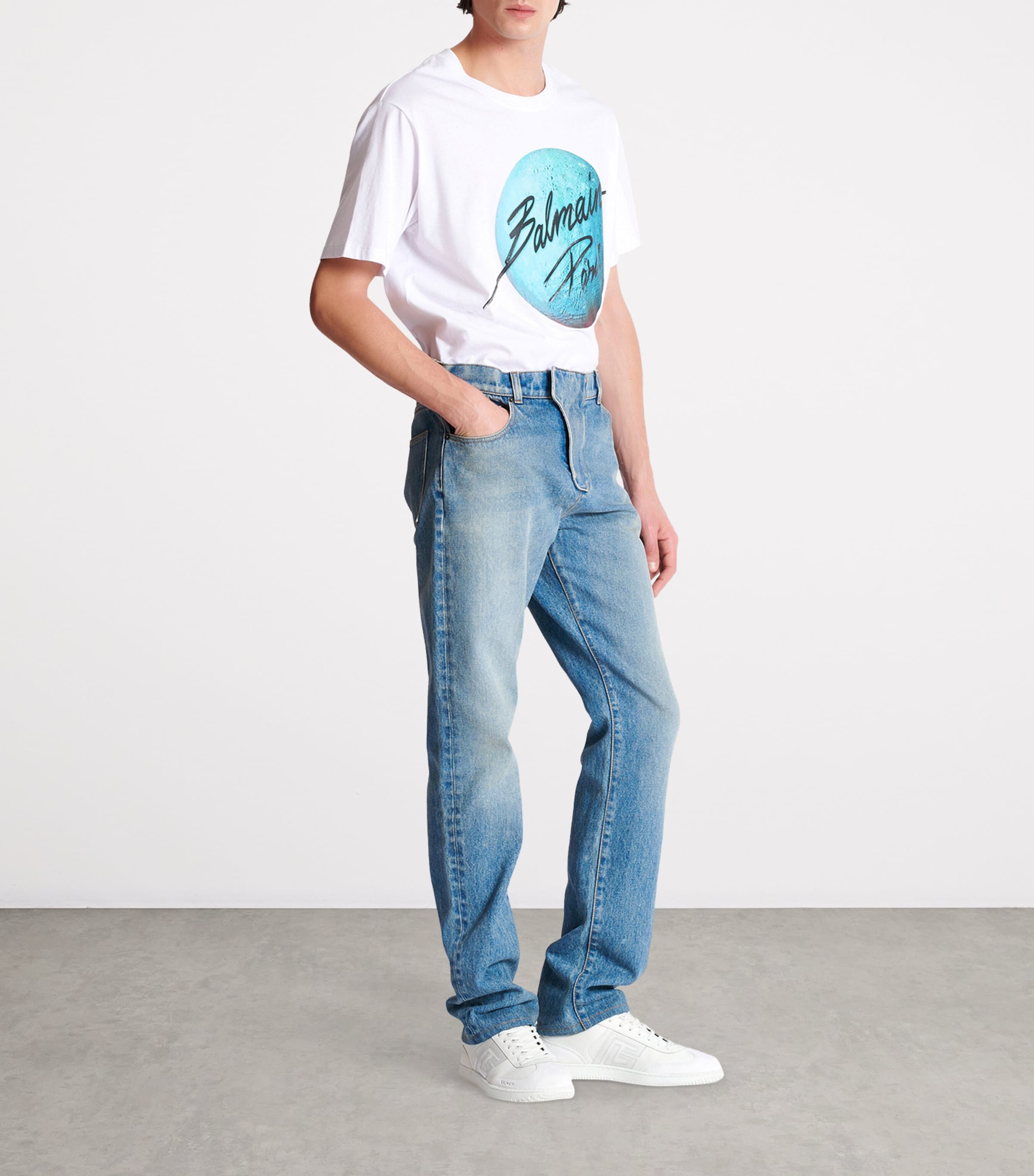 Straight Jeans 6FF BLEU JEAN Image 5