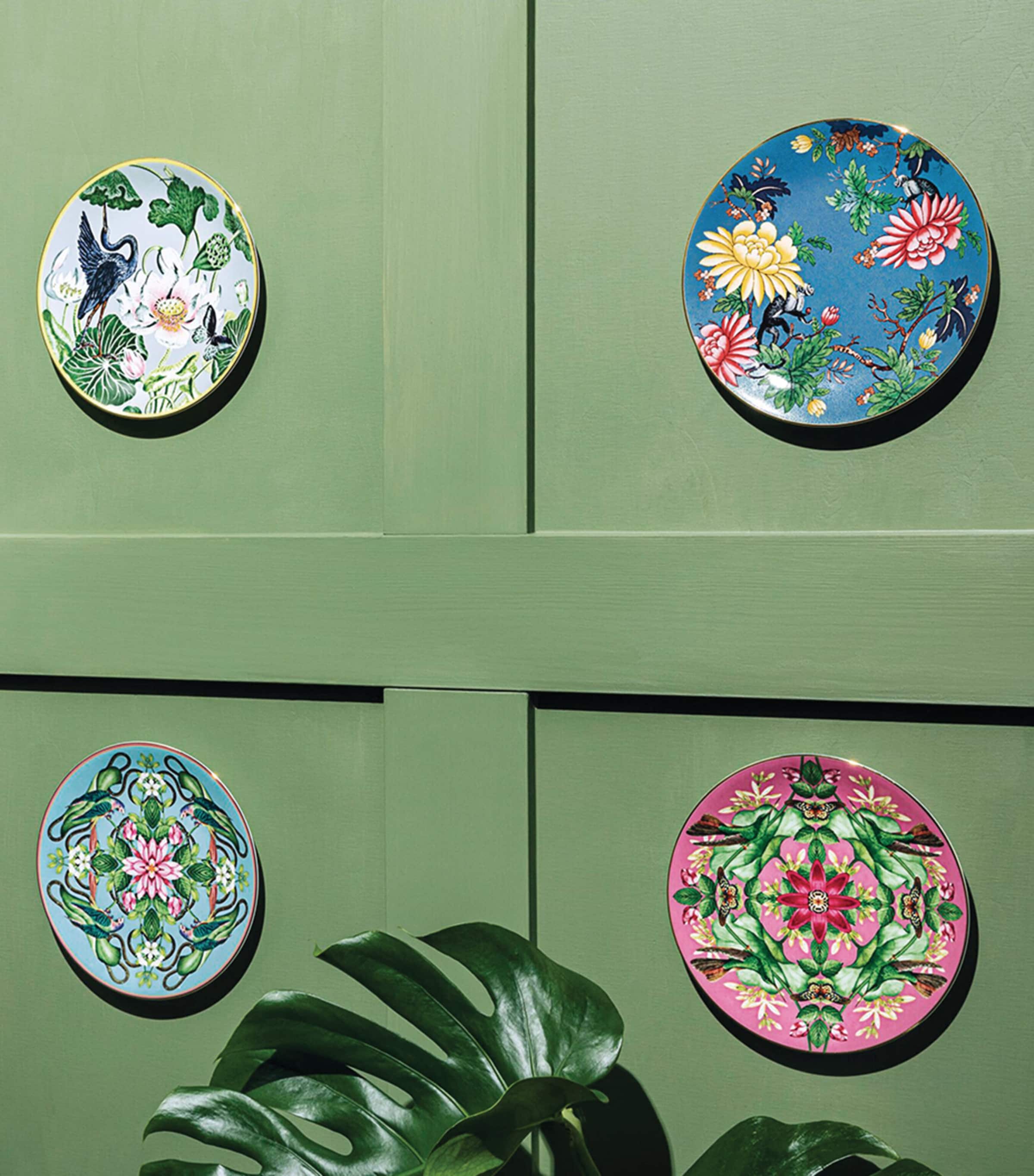 Wonderlust Pink Lotus Plate (20cm) MULTI Image 3