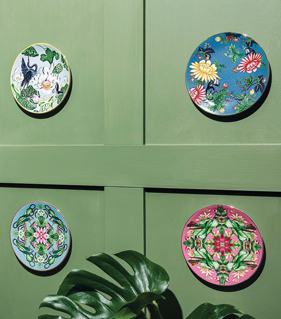 Wonderlust Pink Lotus Plate (20cm) MULTI Image 3