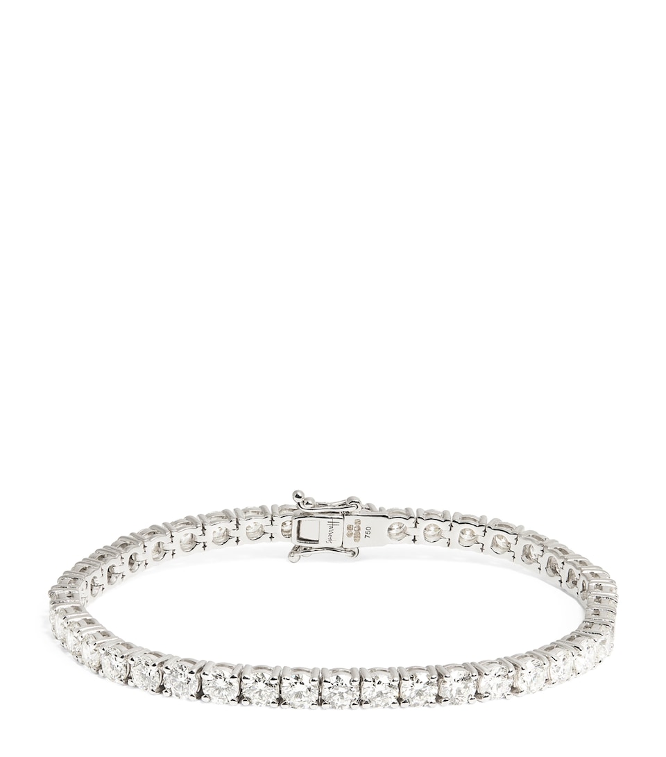 White Gold and Diamond Tennis Bracelet (8.00ct)